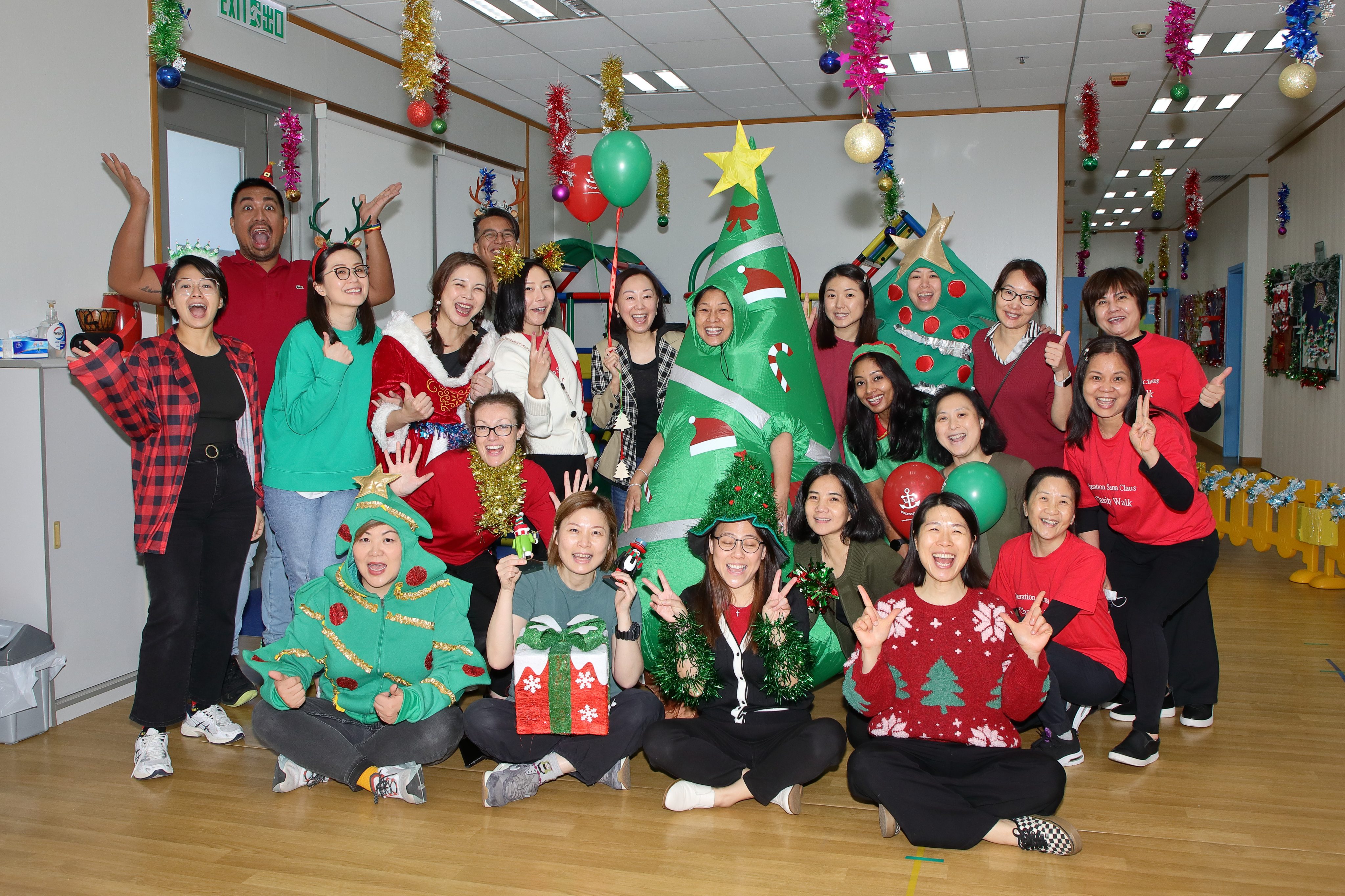 Discovery Mind Educational Organization raised HK$1.86 million this year as part of the Operation Santa Claus drive. Photo: Bharat Khemlani