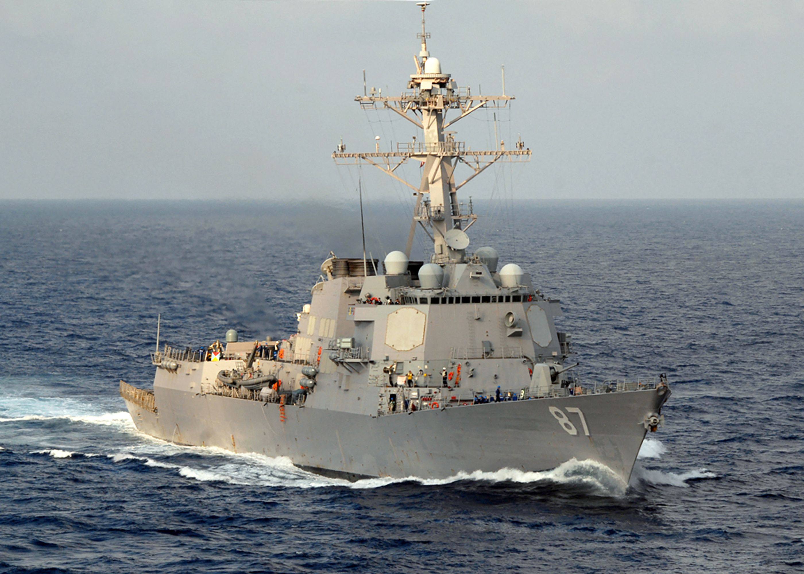 The US military said it seized Iranian-made missile parts en route to Huthi rebels from a boat in the Arabian Sea, the first such operation since the start of Huthi attacks against commercial ships last year. Photo: US Navy Visual News Service/AFP