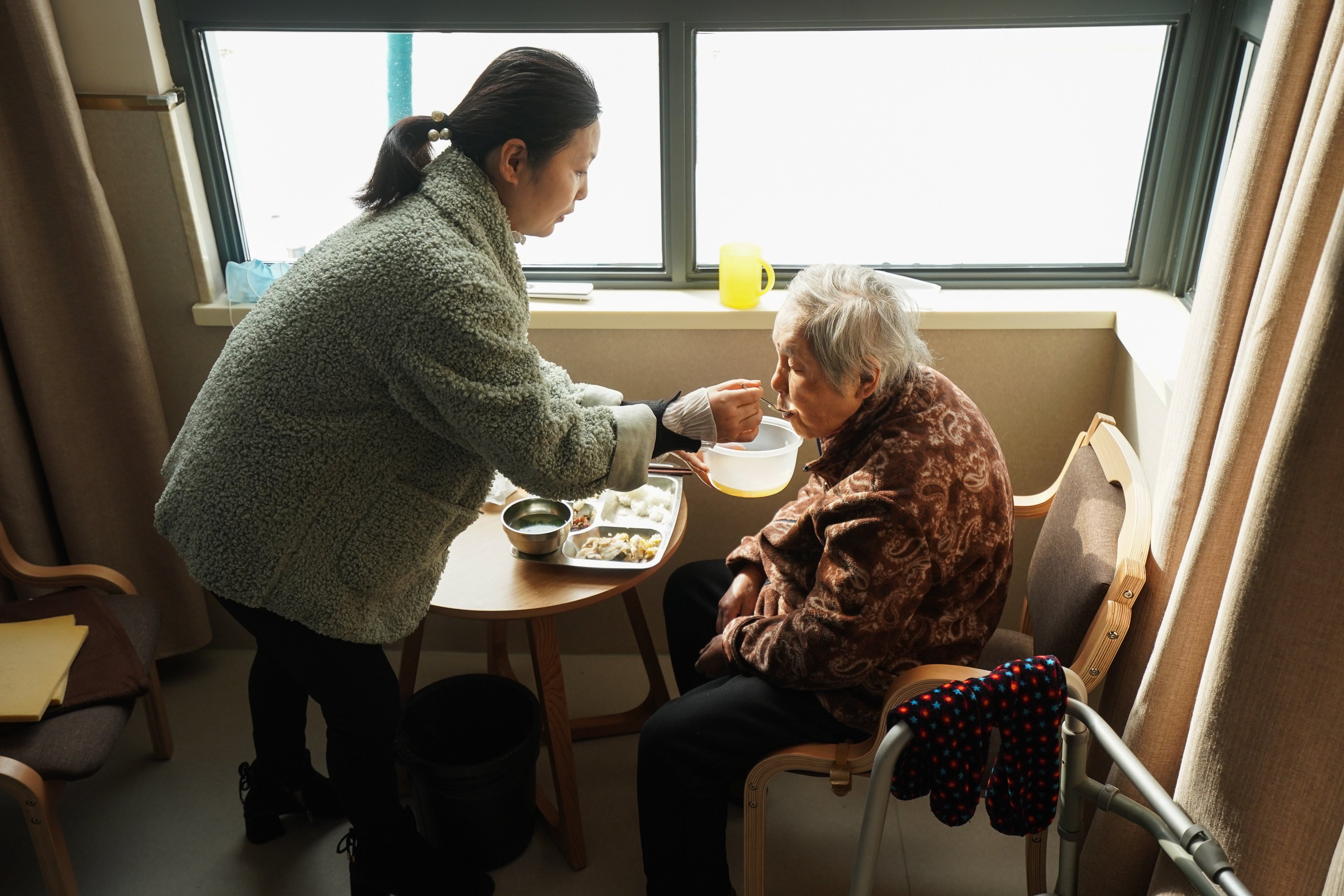 China has rolled out a wide-ranging policy directive on care for the elderly that addresses how its ageing population is to be cared for, protected, housed and catered to, with an eye to making the most of the “silver economy”.  Photo: Xinhua