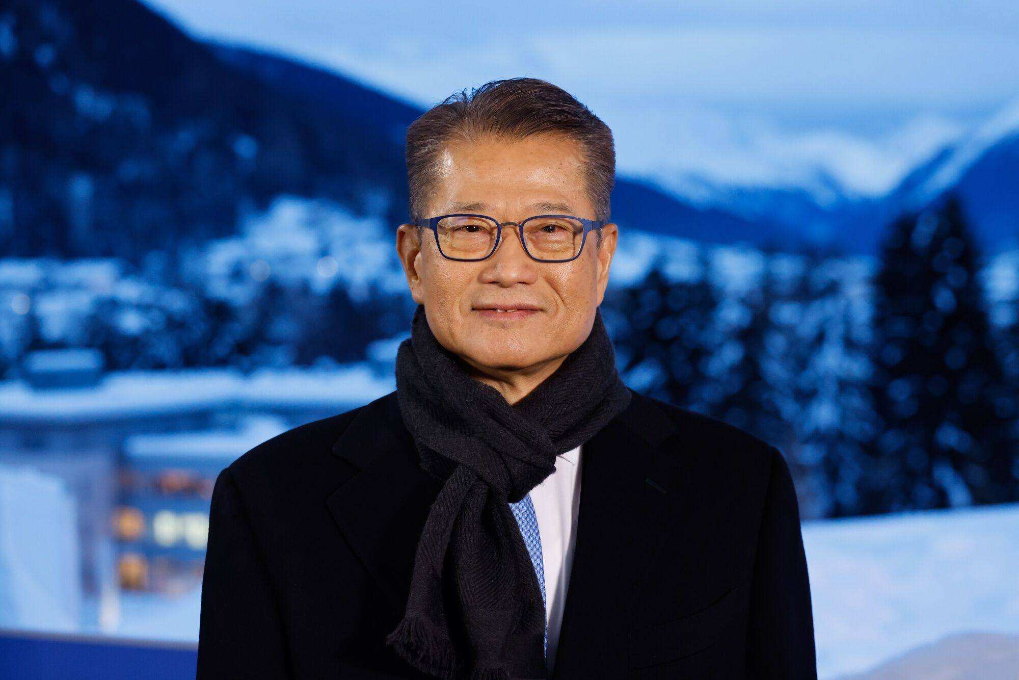 Financial Secretary Paul Chan is in Davos for the World Economic Forum. Photo: Bloomberg