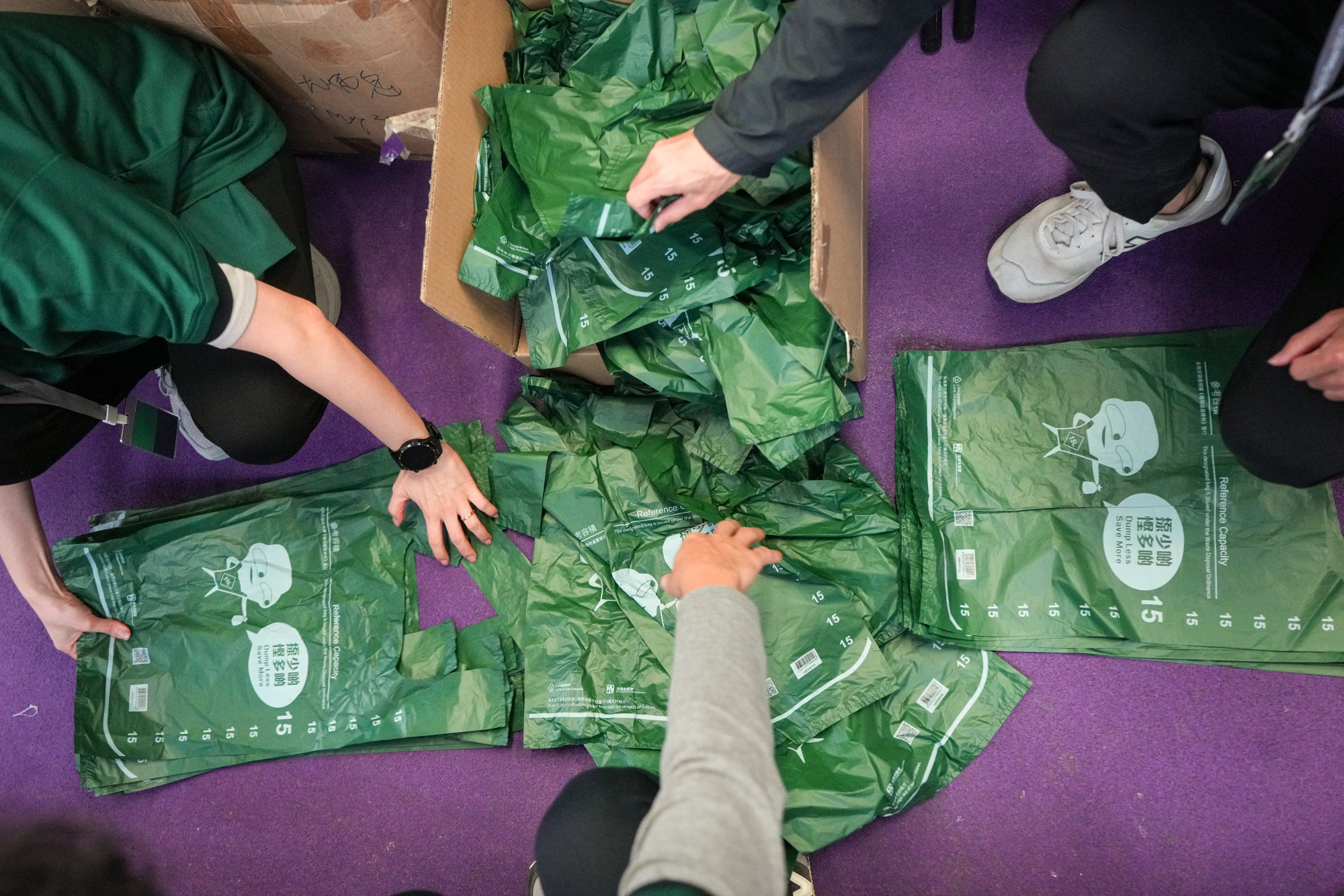 Hong Kong residential buildings undecided on illegal dumping measures