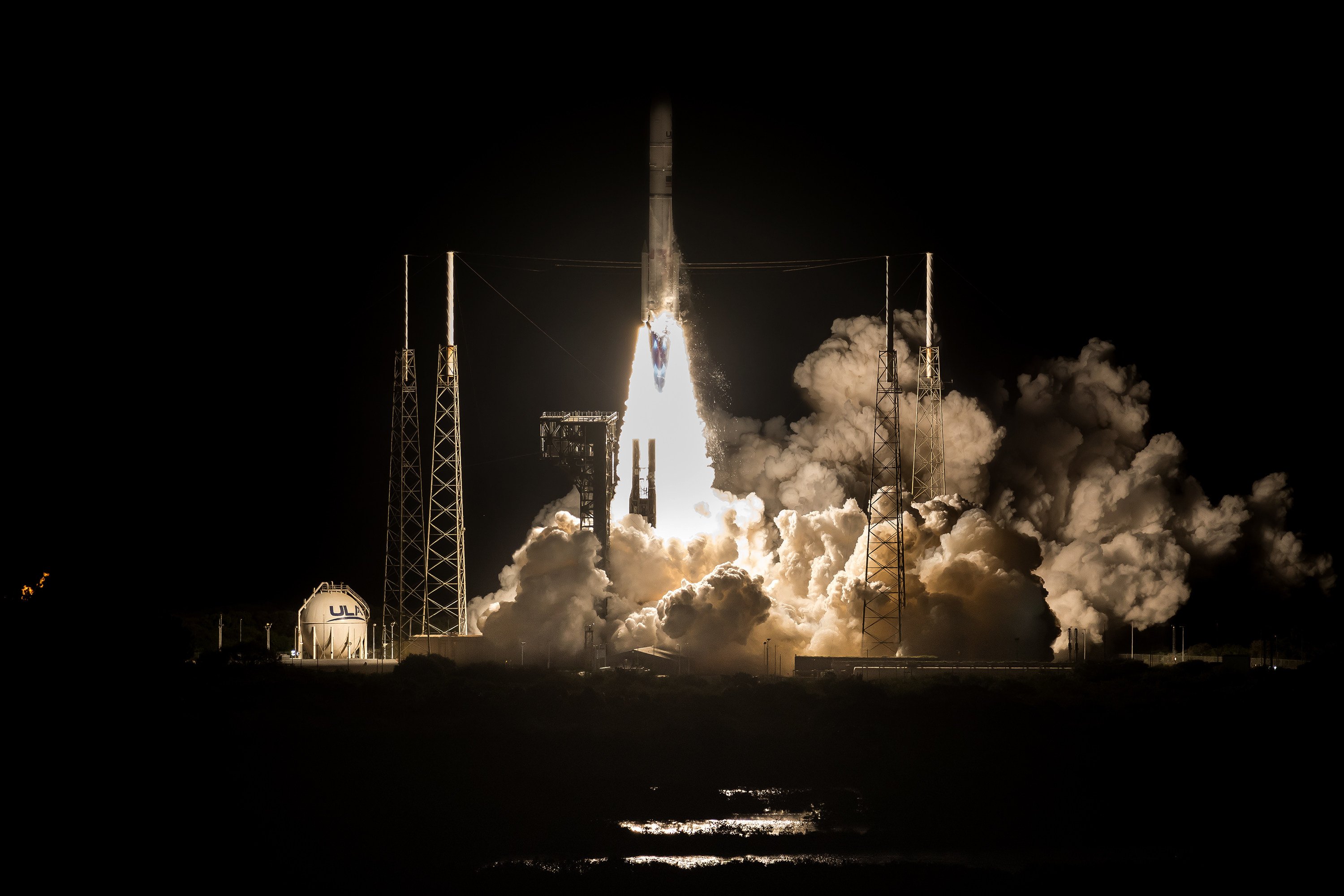 Peregrine Mission One, supporting Nasa’s Artemis programme, lifts off from Cape Canaveral in Florida, on Jan. 8. Photo: NurPhoto via Zuma Press/TNS