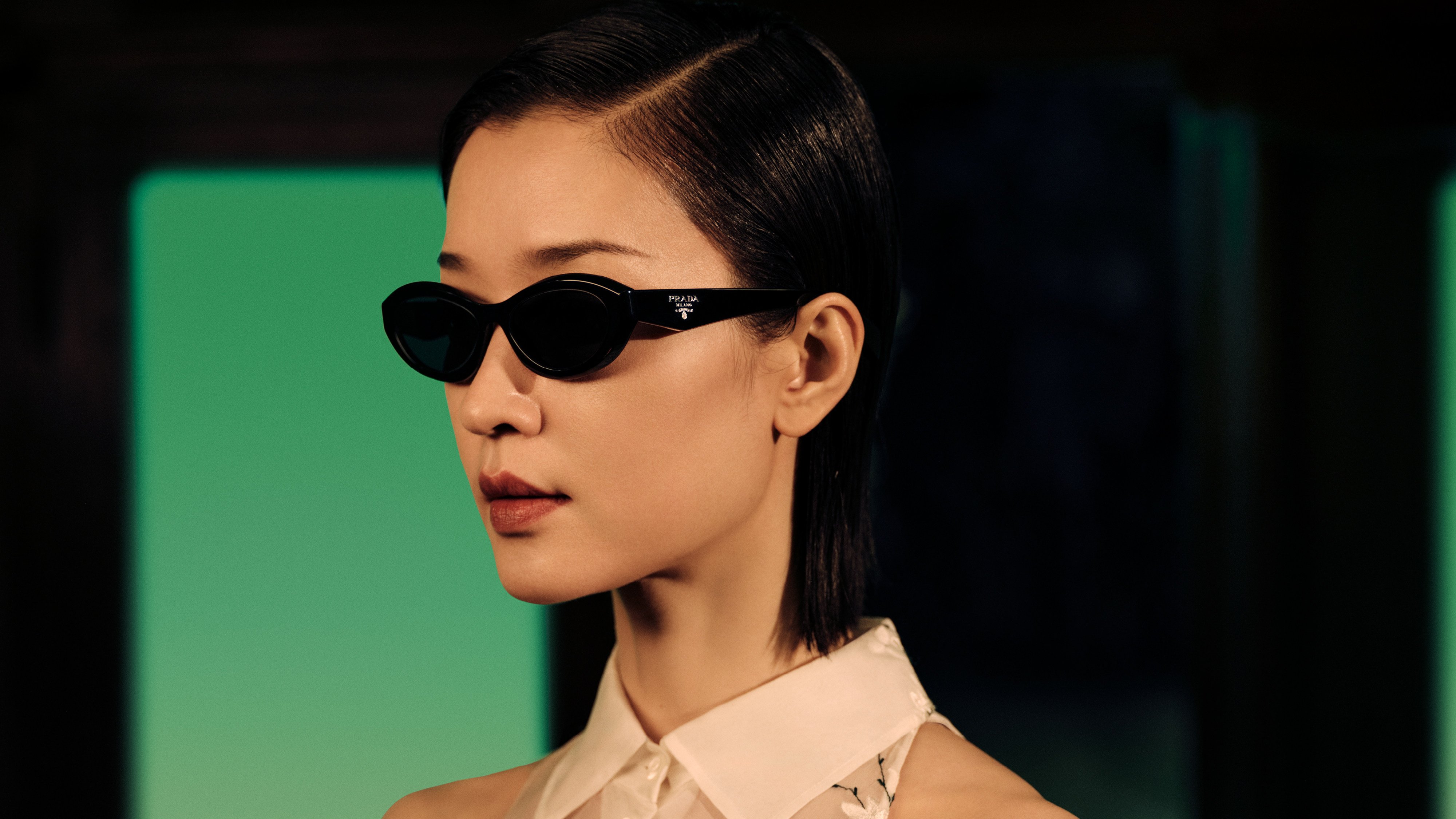 Du Juan, who appears in Wong Kar-wai’s new TV series, Blossoms Shanghai, stars in Prada’s Year of the Dragon Chinese New Year campaign. Photos: Handout