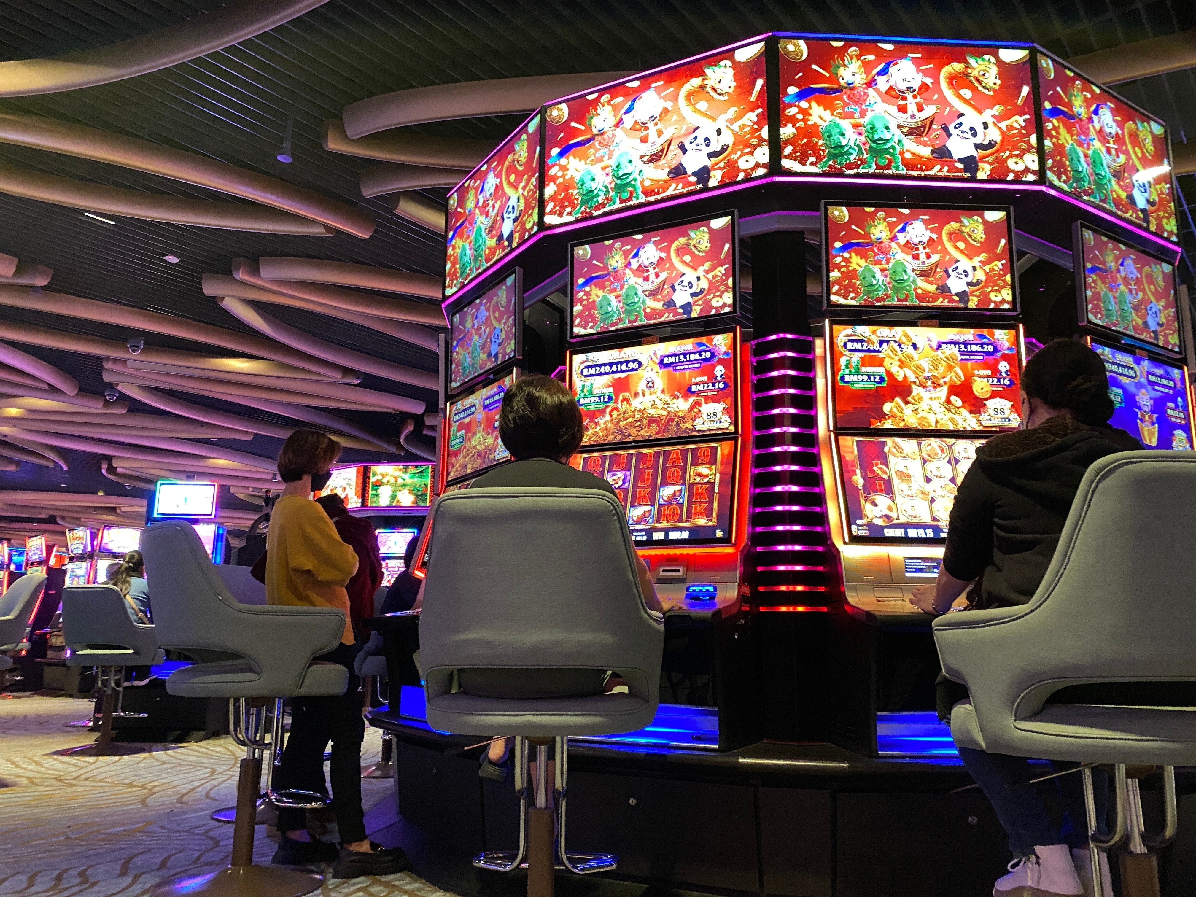 People at the SkyCasino in Genting Highlands. The resort dominates Malaysia’s domestic gambling scene. Photo: Shutterstock