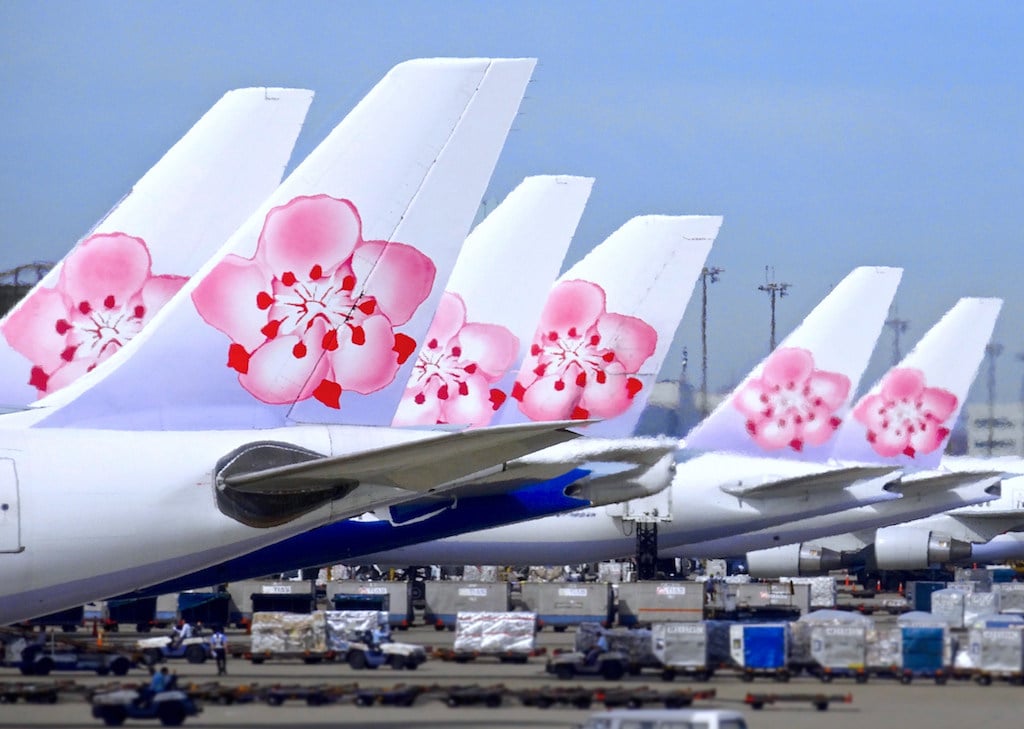 The China Airlines flight was initially bound for Hong Kong. Photo: Handout