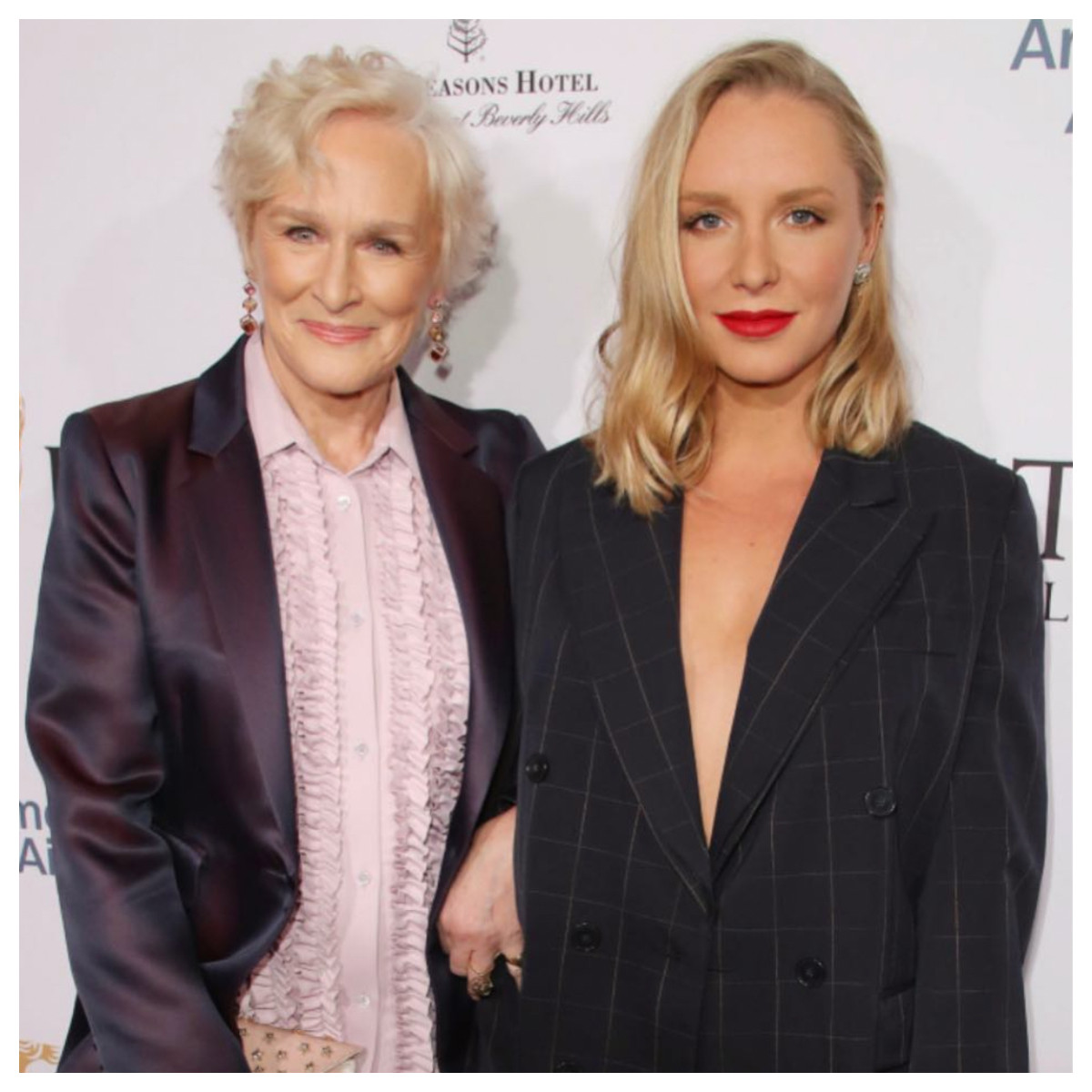 Glenn Close and her daughter Annie Starke are both in showbiz, Photo: @anniestarke/Instagram