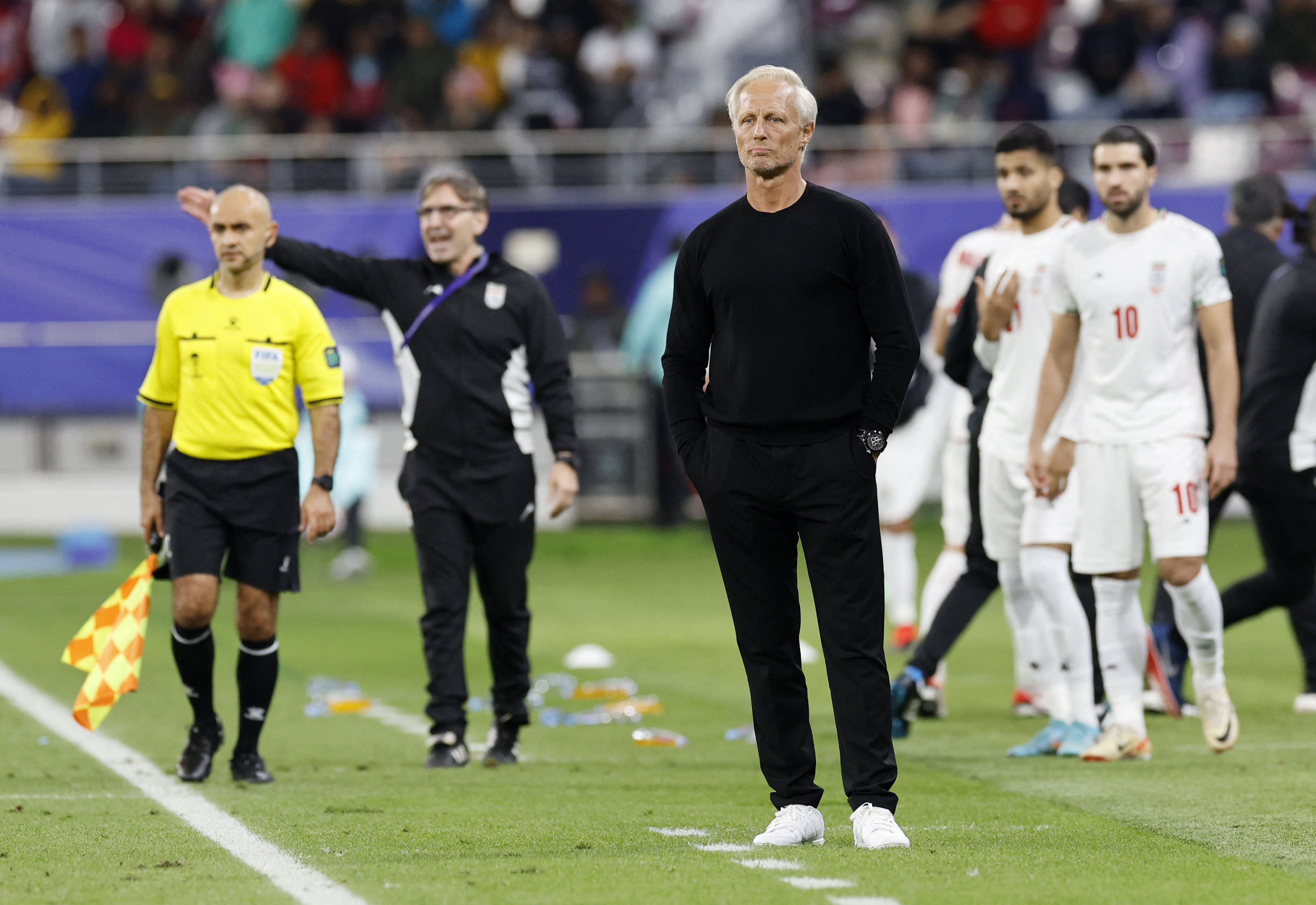 Jorn Andersen delivered a positive media address ahead of Hong Kong’s crucial AFC Asian Cup finals clash with Palestine. Photo: Reuters