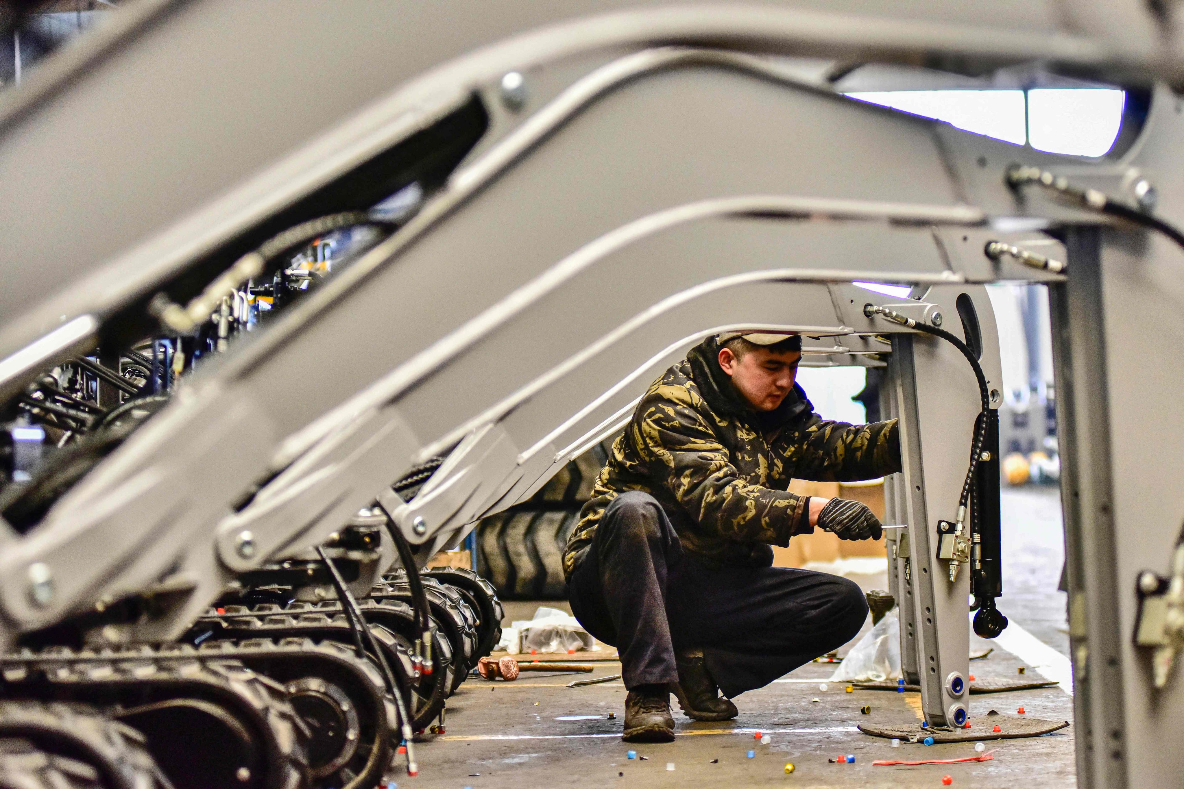 A new report notes how the rate of hiring in China’s industrial automation sector is an indicator of the nation’s robust development in advanced manufacturing. Photo: AFP