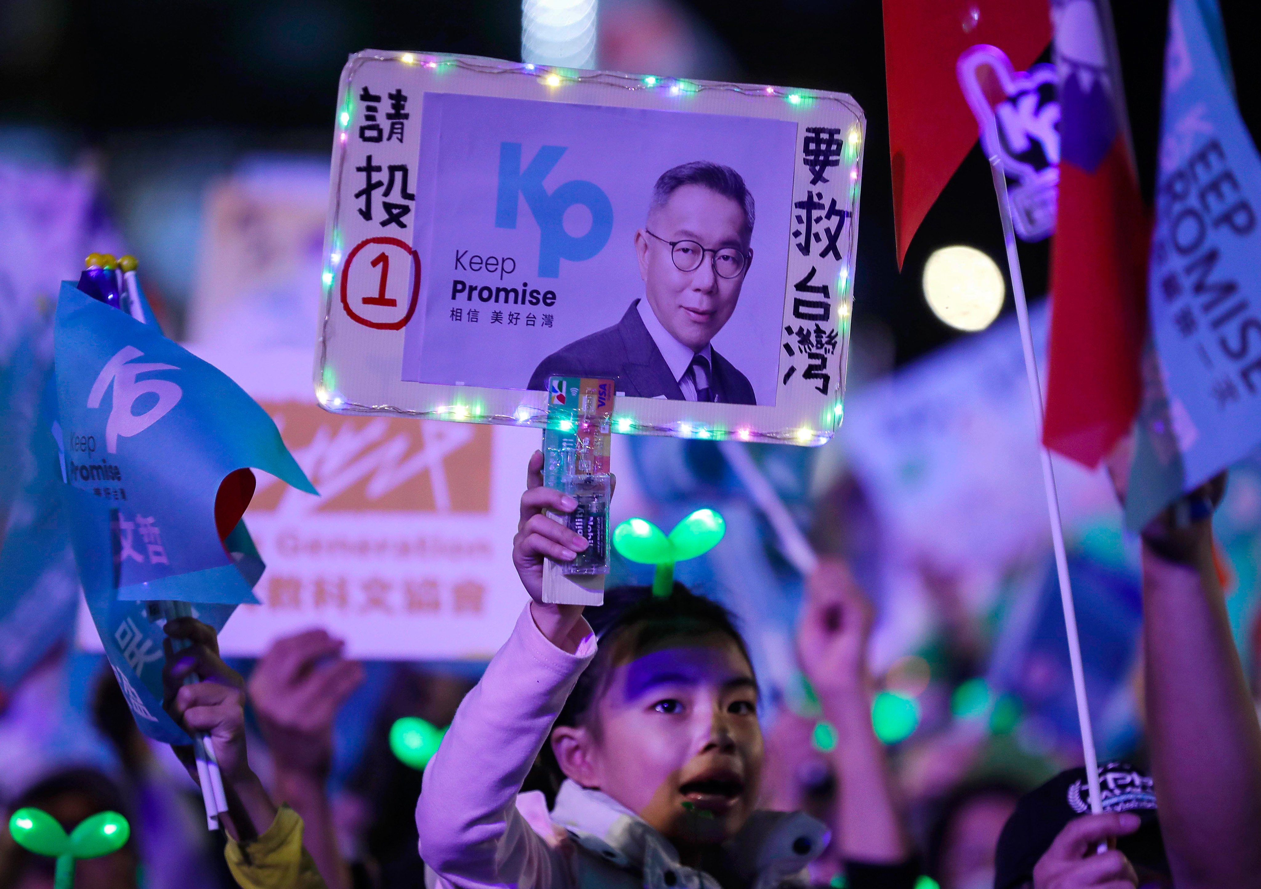 With its recent legislative election wins, the Taiwan People’s Party now has  leverage in what will be a divisive legislative session, as key decisions on issues like defence spending and weapons purchases loom. Photo: AP