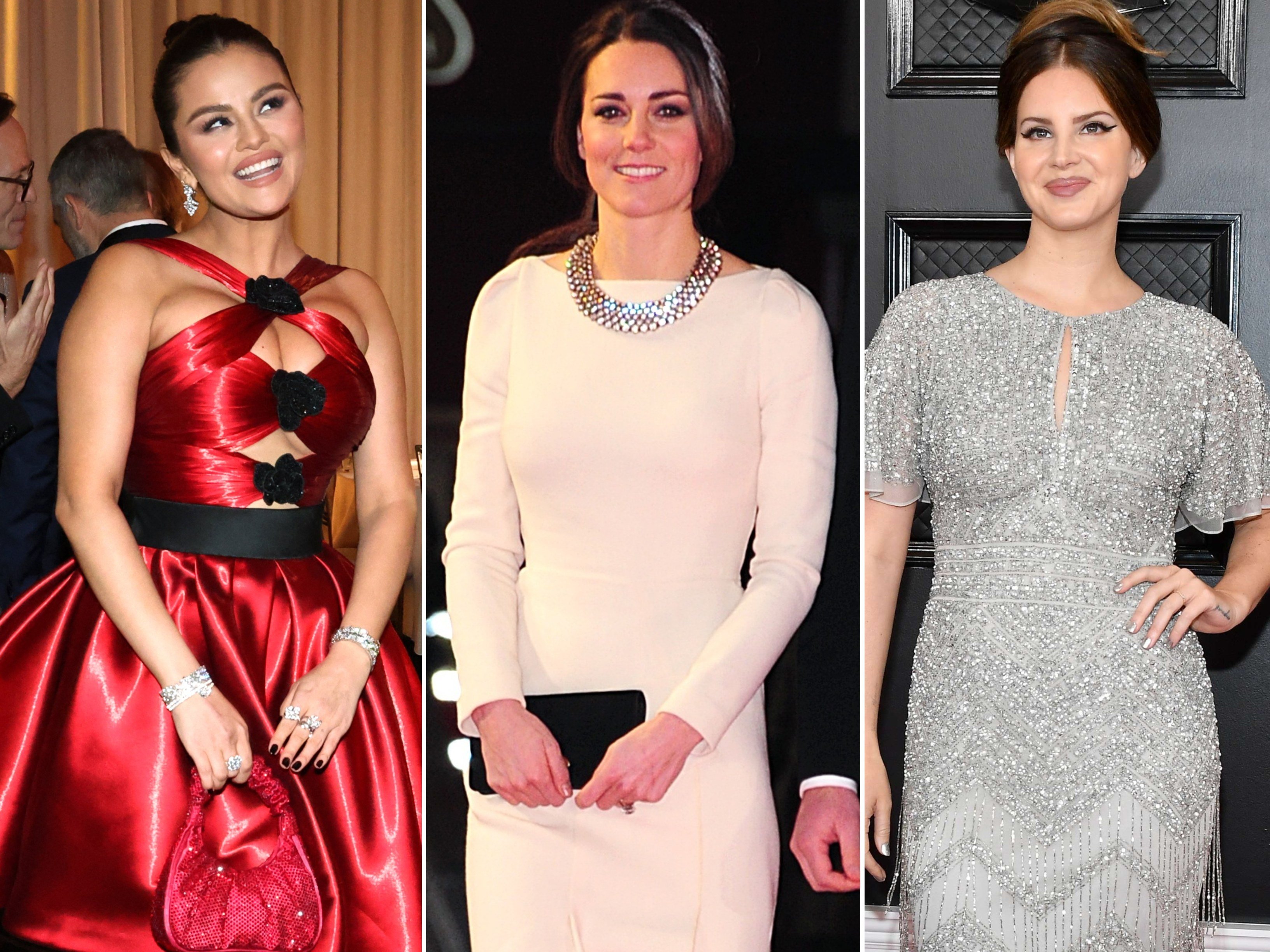 From Selena Gomez to Kate Middleton and Lana Del Rey, here are seven times celebrities have embraced low-cost styles. Photo: Getty, Reuters, AFP