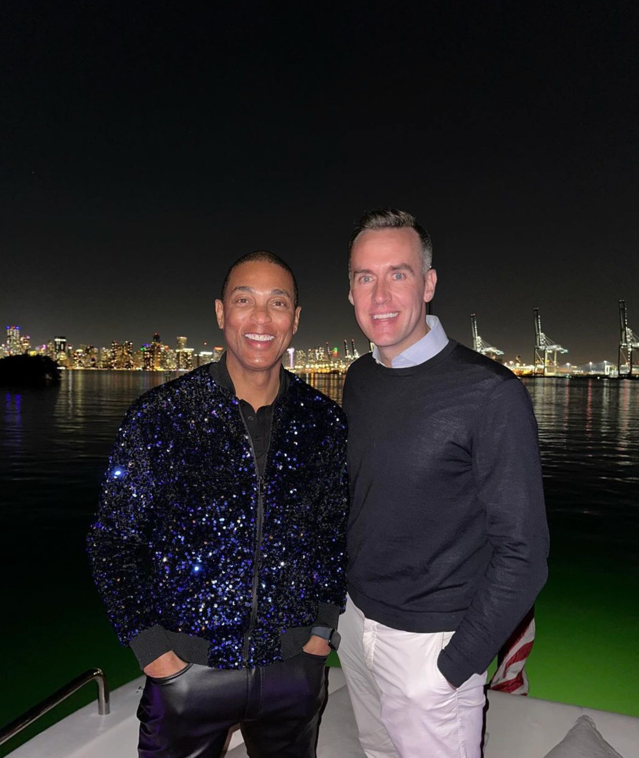 Don Lemon and his fiancé Tim Malone. Photo: @timpmalonenyc/Instagram 
