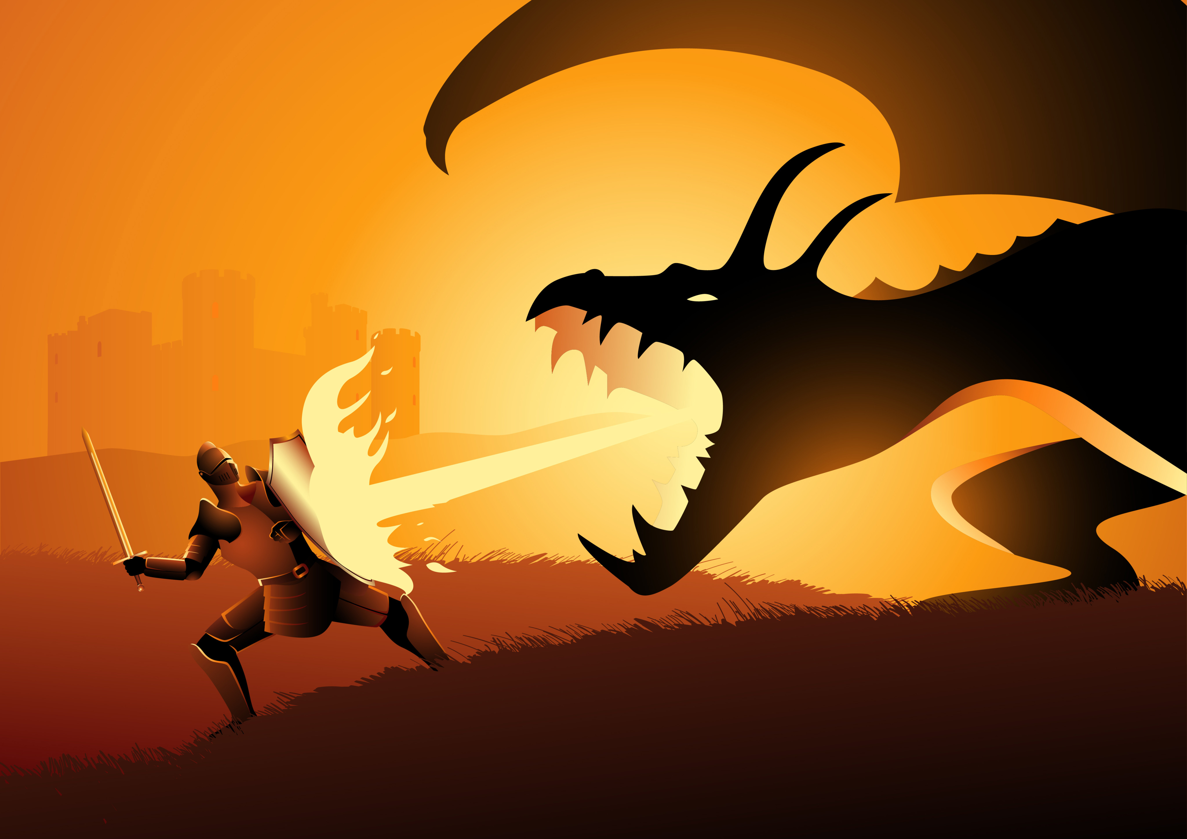 Dragons and knights and witches, oh my! Photo: Shutterstock