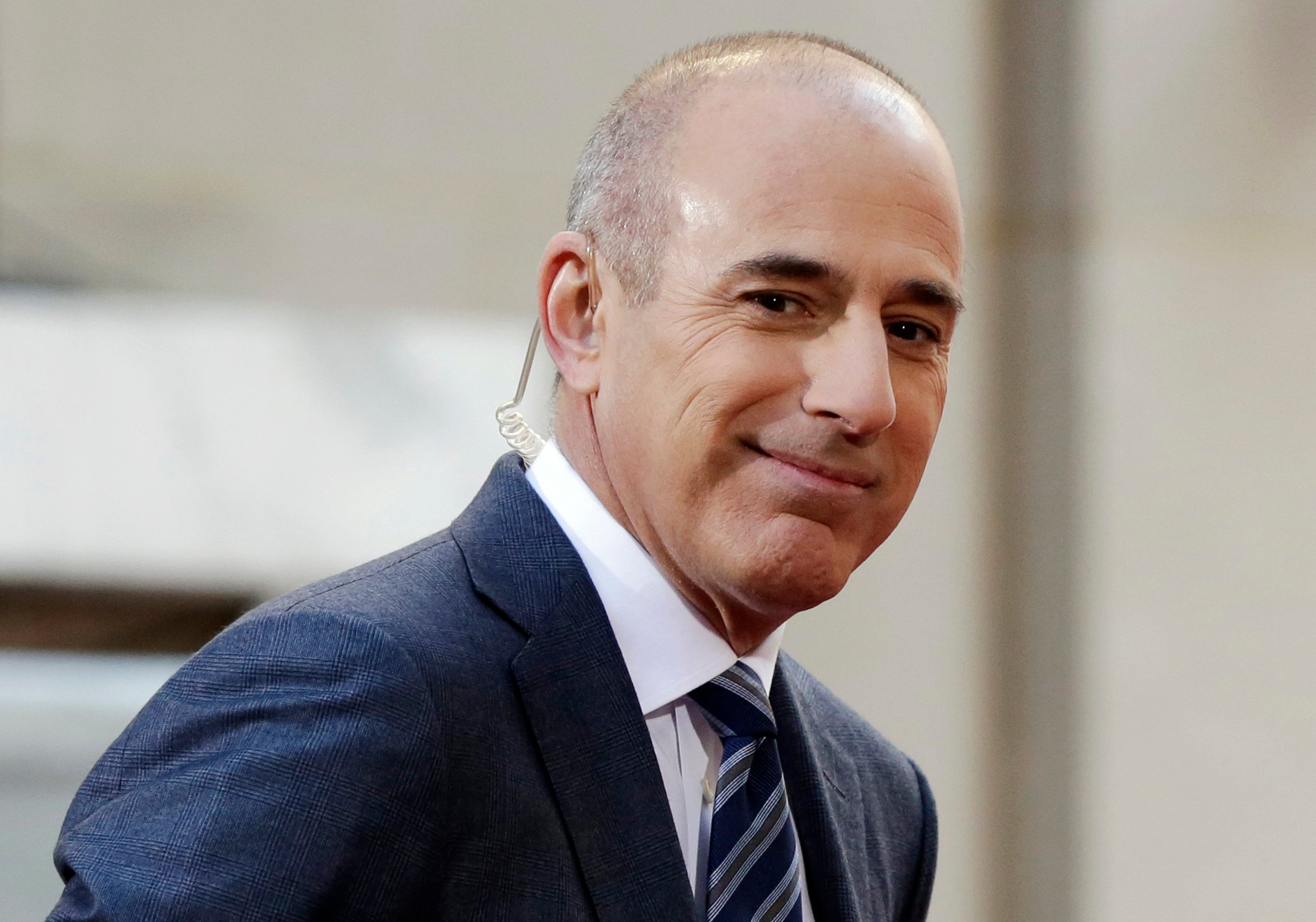 Matt Lauer, co-host of the NBC’s Today show, was fired in 2017 for inappropriate sexual behavior. Photo: AP
