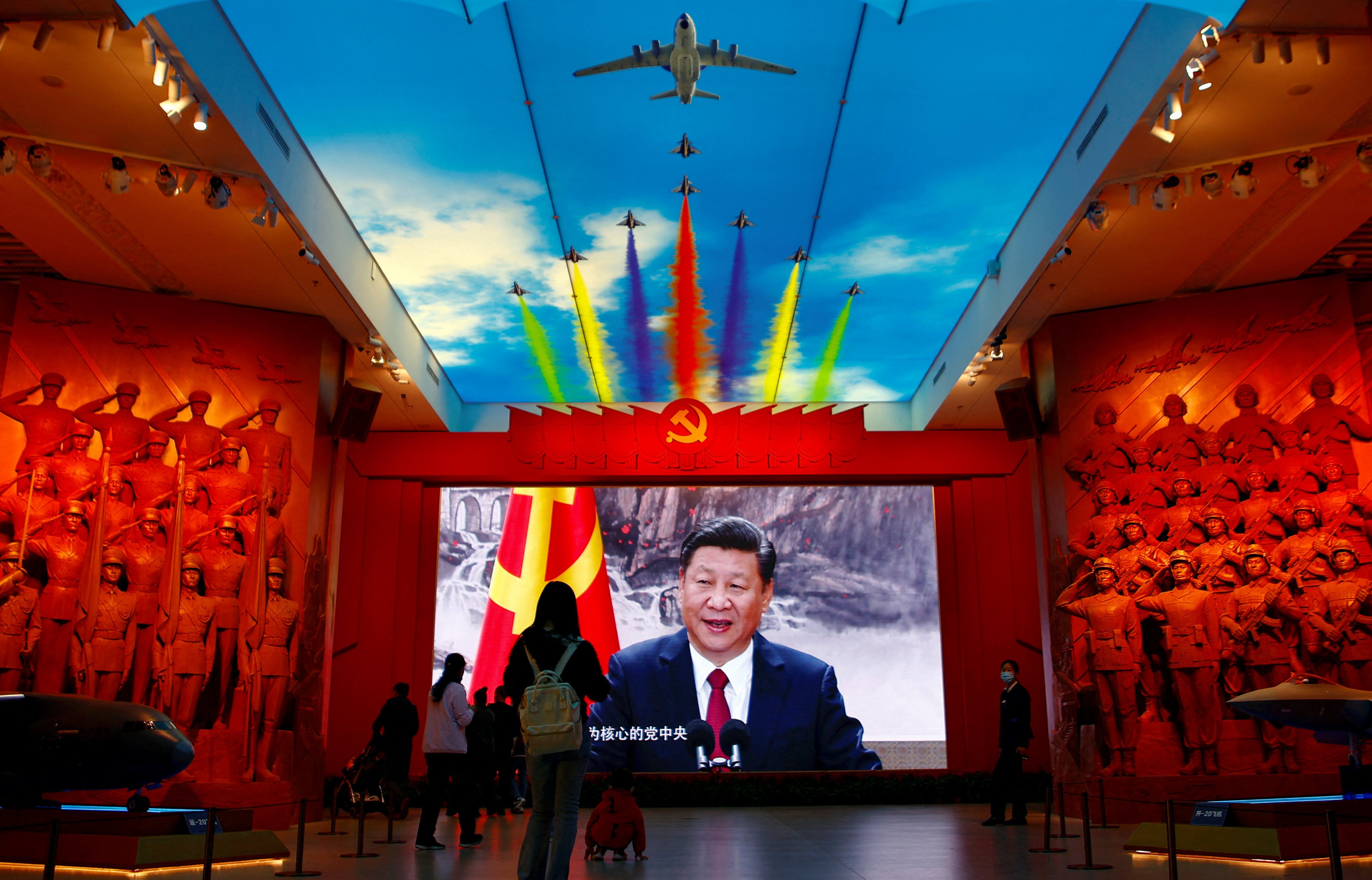 President Xi Jinping has spoken about the need for the party to ‘break free from the historical cycle of rise and fall and ensure that it will never change its nature, convictions or character’. Photo: Reuters