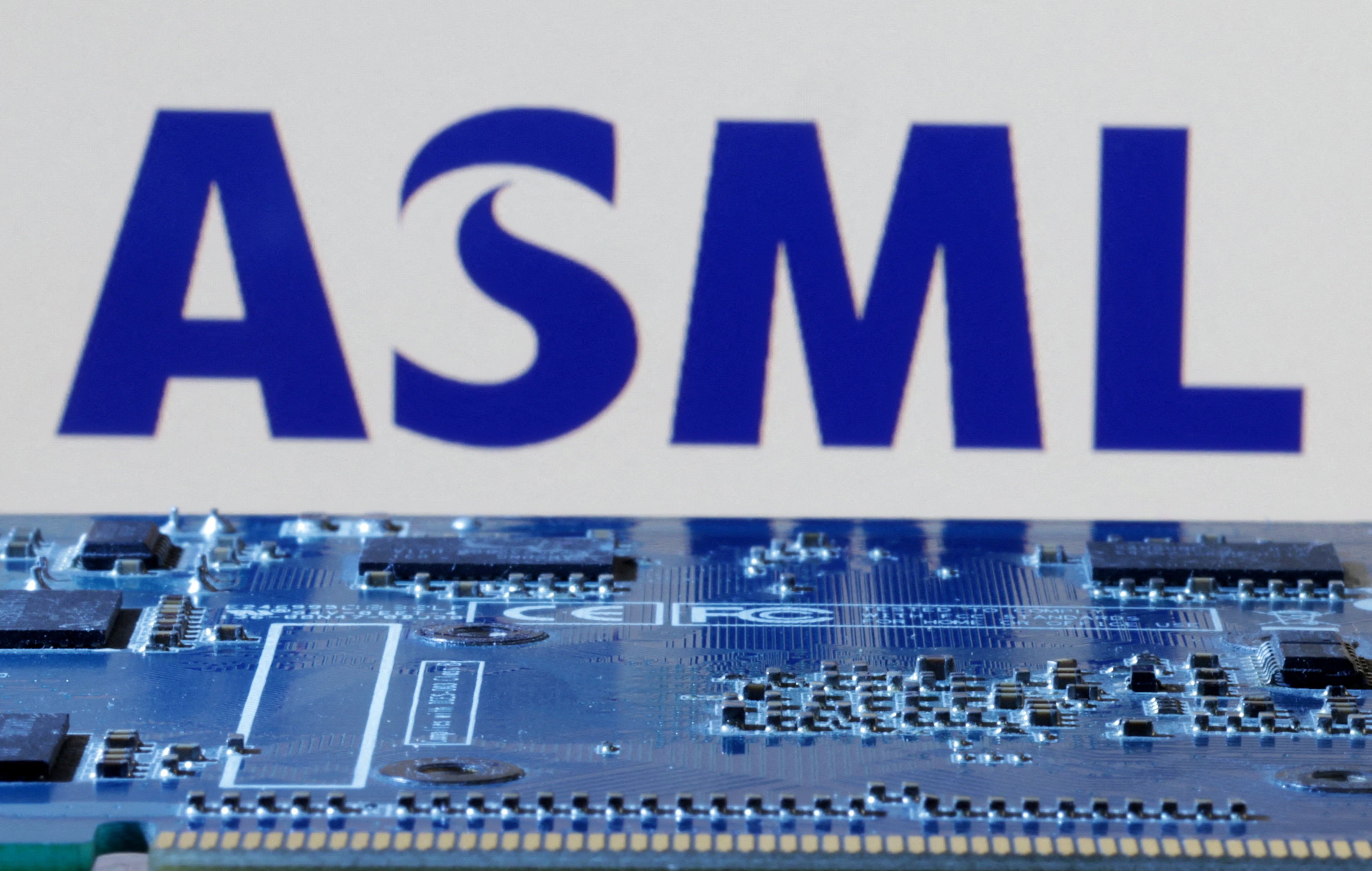 ASML still seeing big China demand for chip tool machnes. Photo: Reuters 