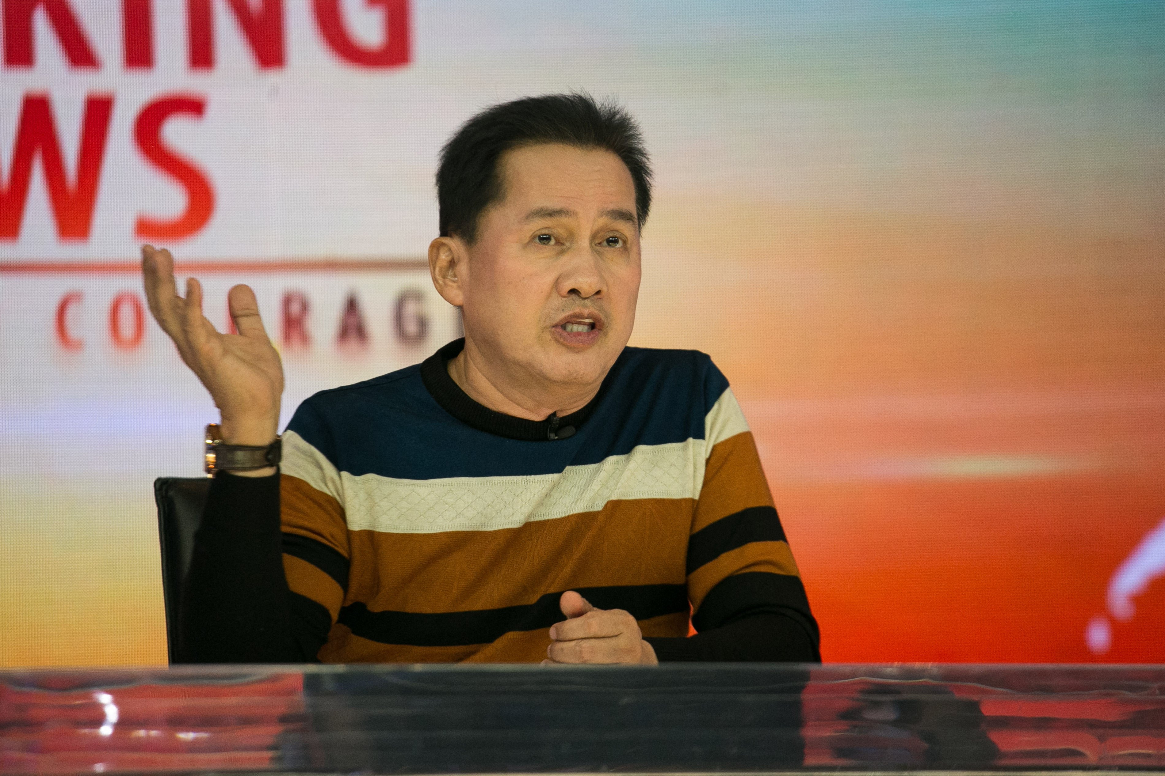 Apollo Quiboloy, head of the Kingdom of Jesus Christ sect, is wanted by the FBI.  Photo: AFP 