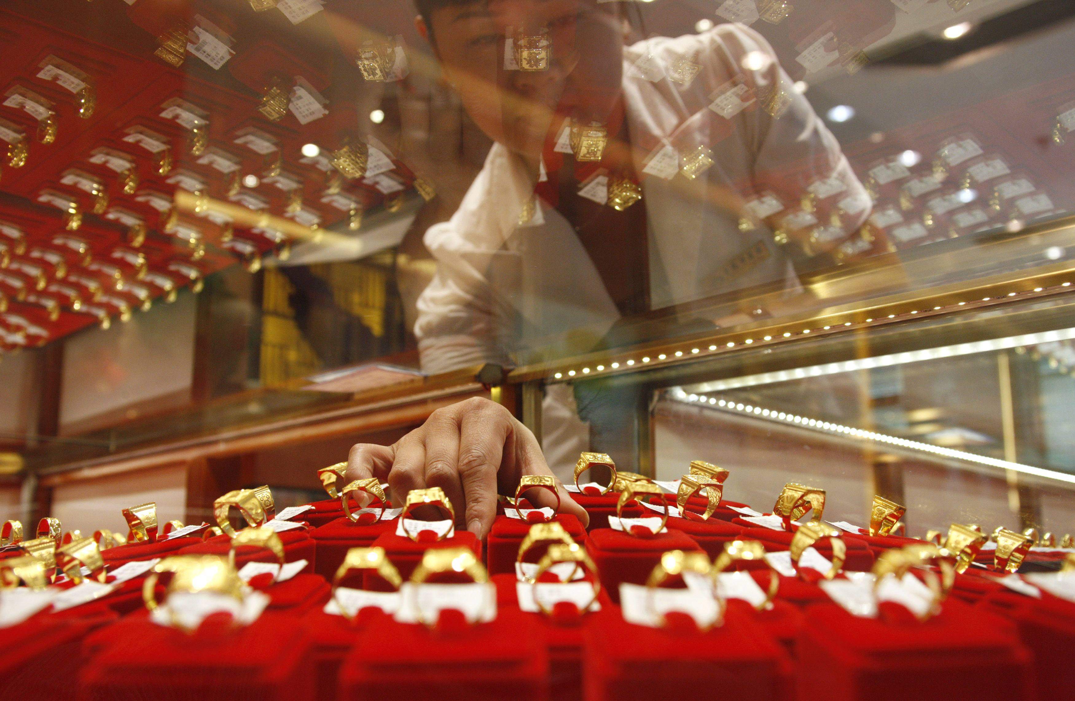 The gold rush pushed prices in China to 13-year highs last year. Photo: Reuters