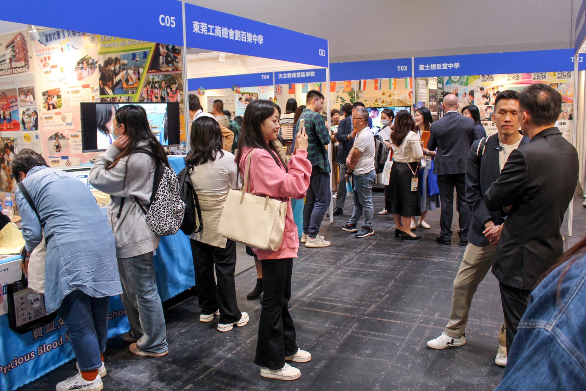 December’s expo drew about 36,000 visitors. Photo: Jack Deng