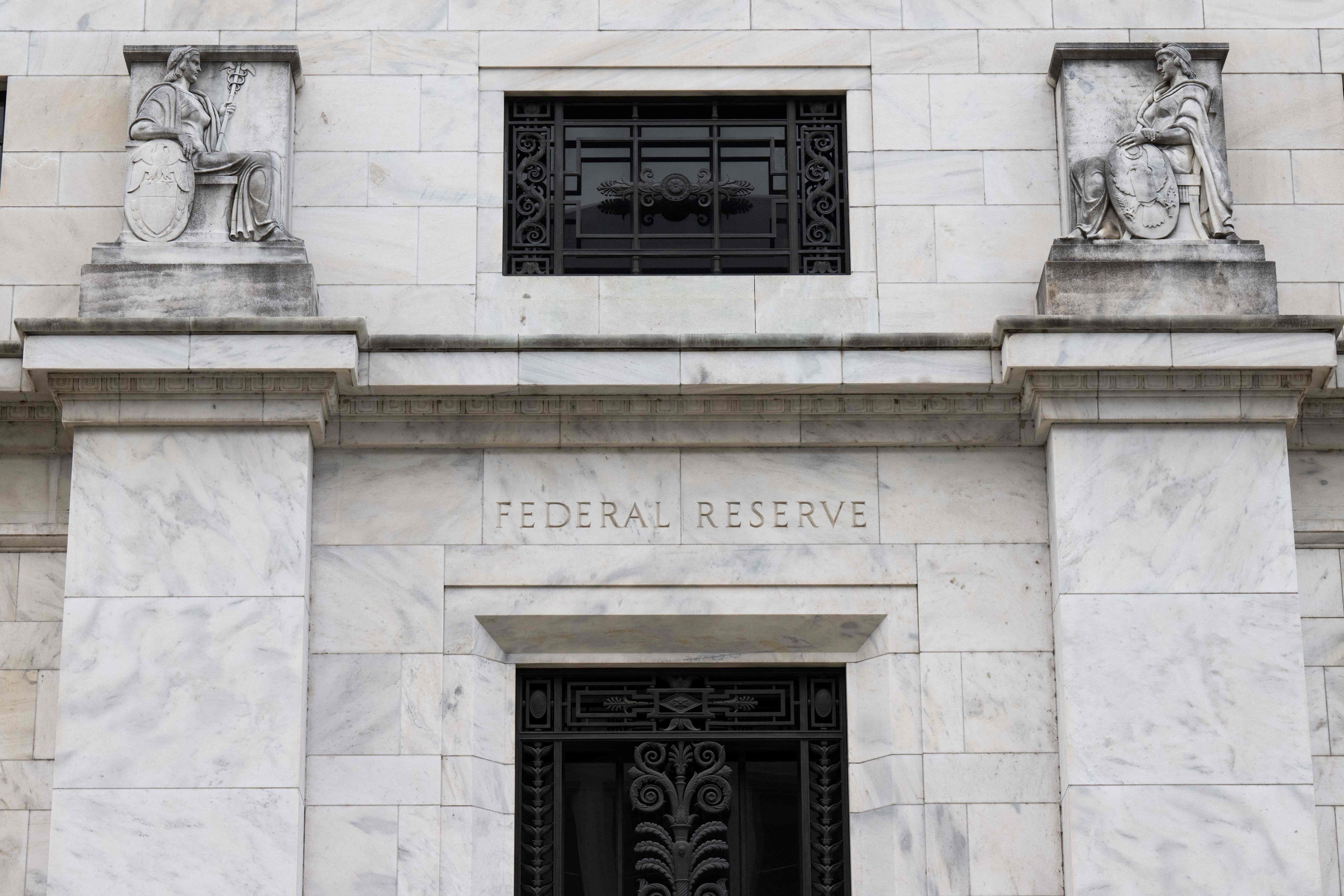 The US Federal Reserve Building in Washington, DC. Photo: AFP