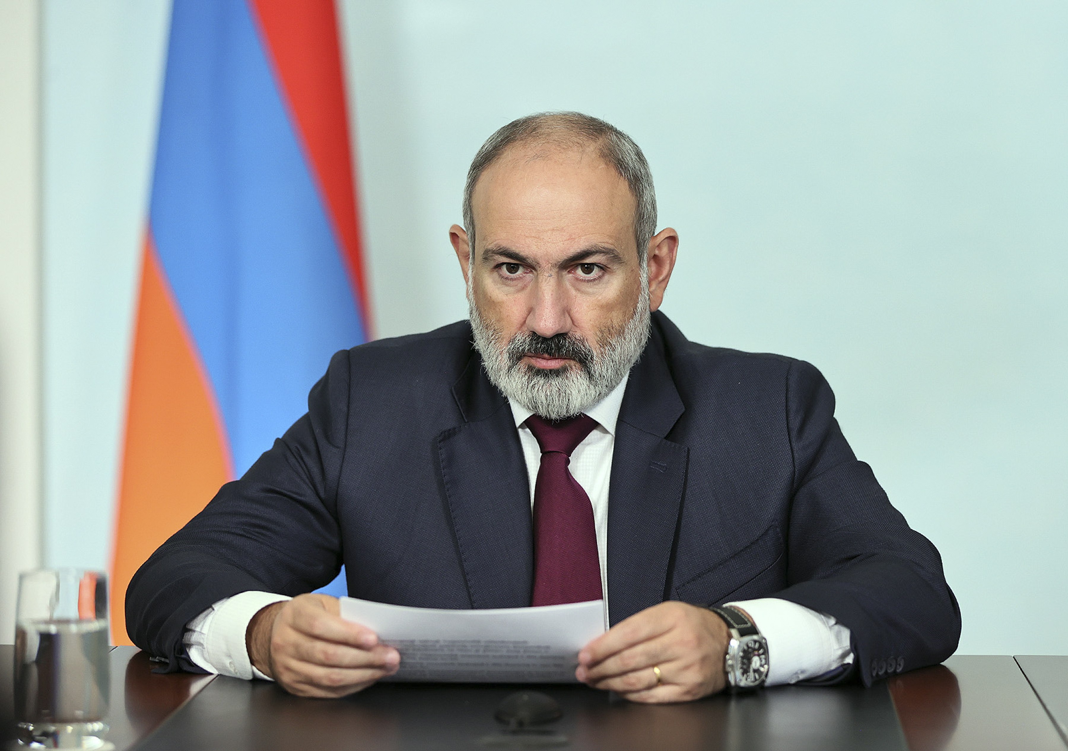 Armenian Prime Minister Nikol Pashinyan. Photo: Armenian Government Press Service / EPA-EFE