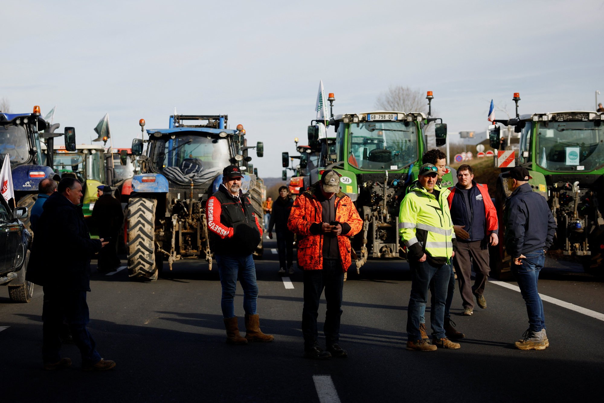 Farmers block Paris roads in stand-off with French government over pay, working conditions: ‘it’s a question of survival’
