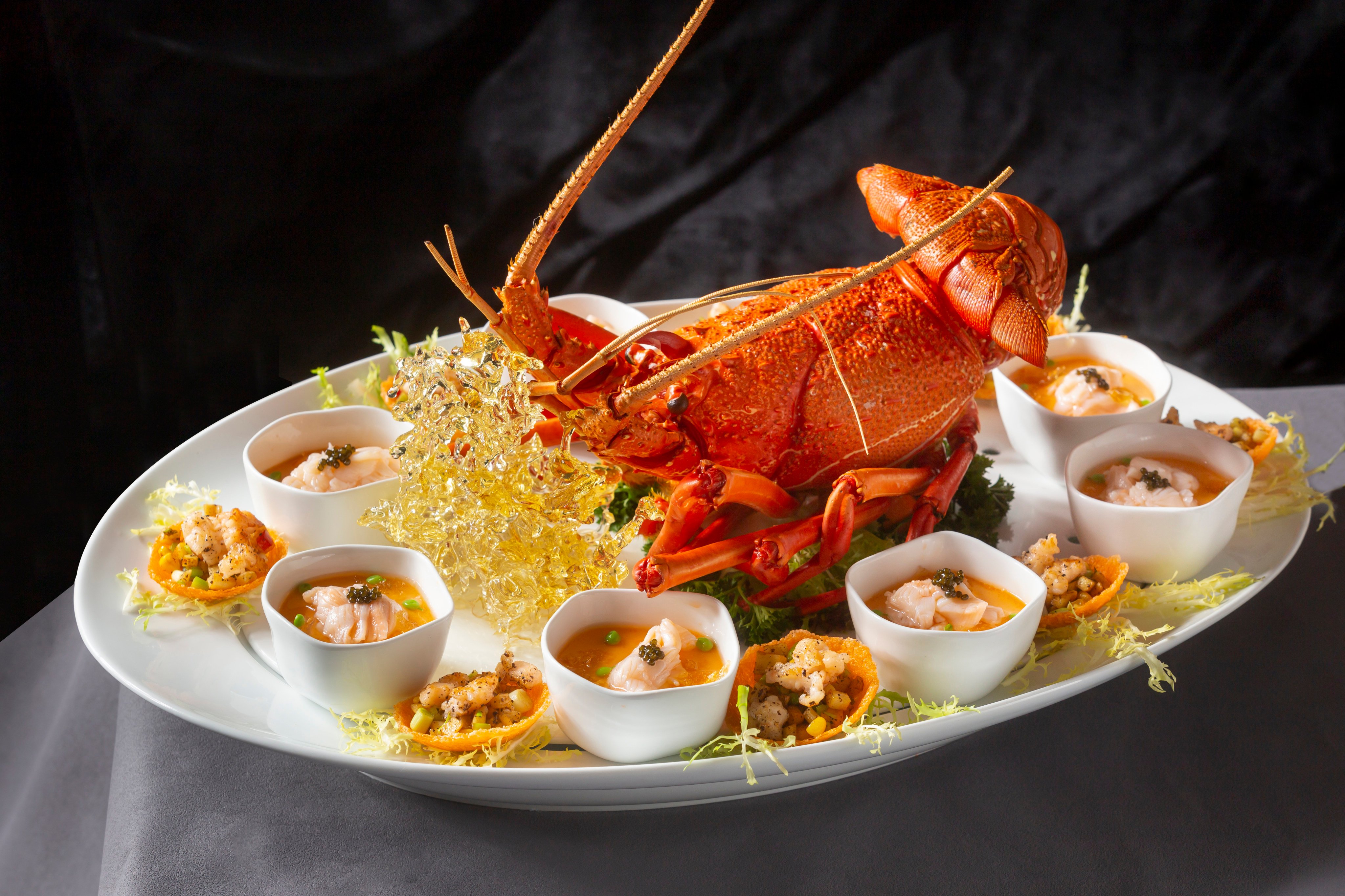Lobster made by Lui Yip, a former 
private chef, for newly opened Chinese restaurant Mokone in The Olympian Hong Kong. It is one of eight new restaurants and bars in Hong Kong to try in February. Photo: Mokone