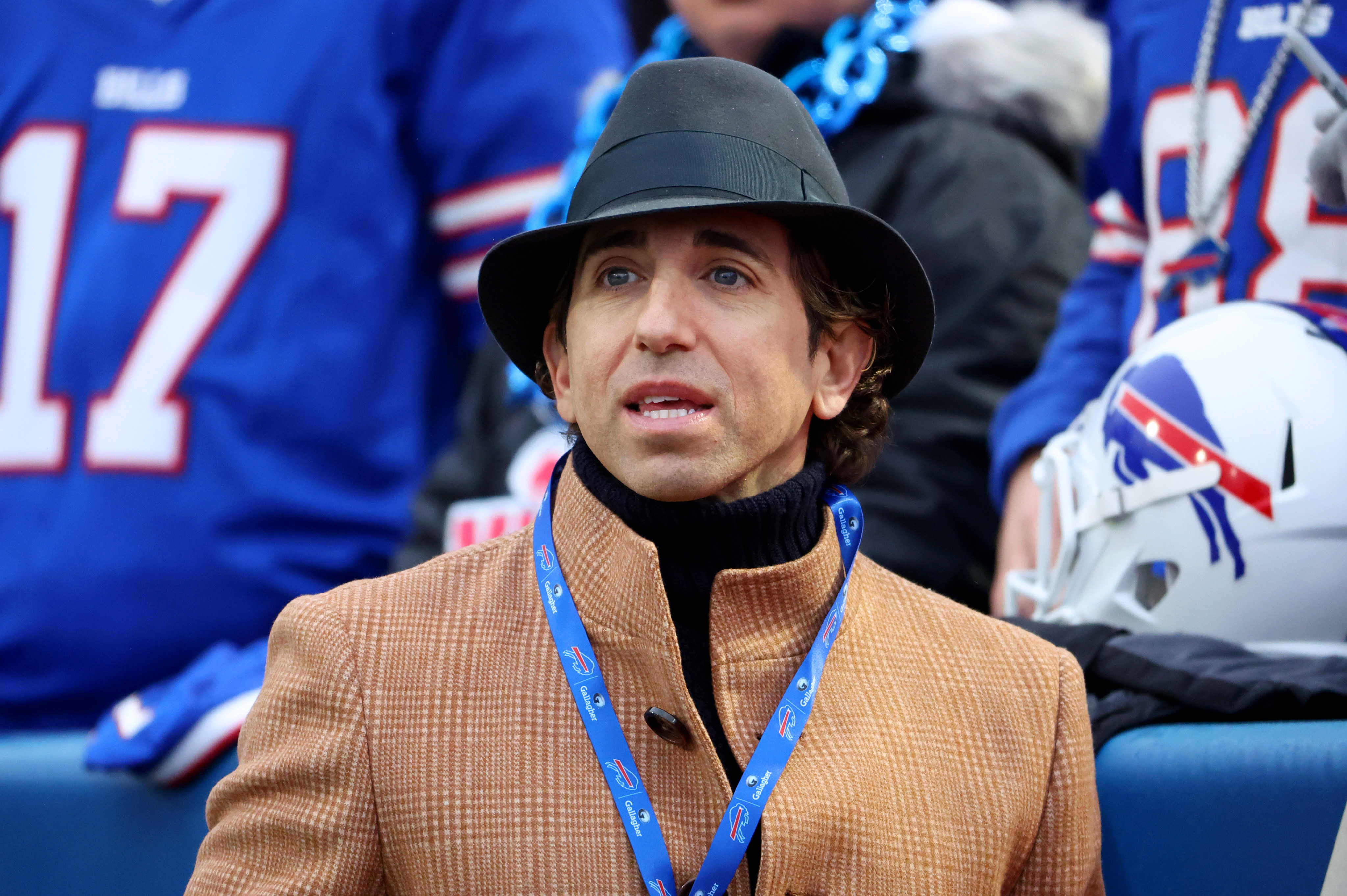 NFL agent Sean Stellato at a game in December 2023, in New York. He’s known as the “Jerry Maguire” of NFL. Photo: Getty Images 