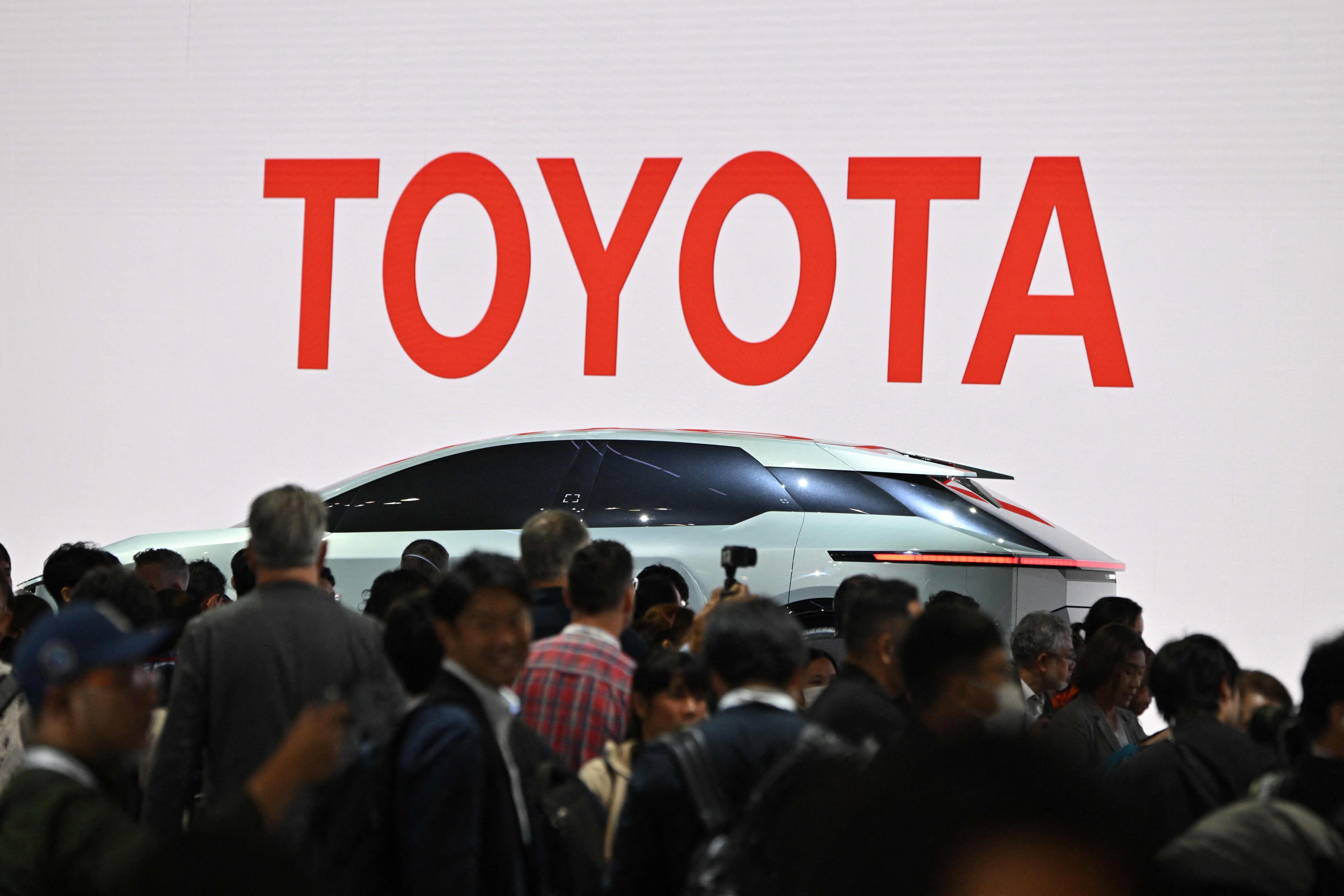 Toyota emerged as the world’s top carmaker for a fourth year in 2023. Photo: AFP