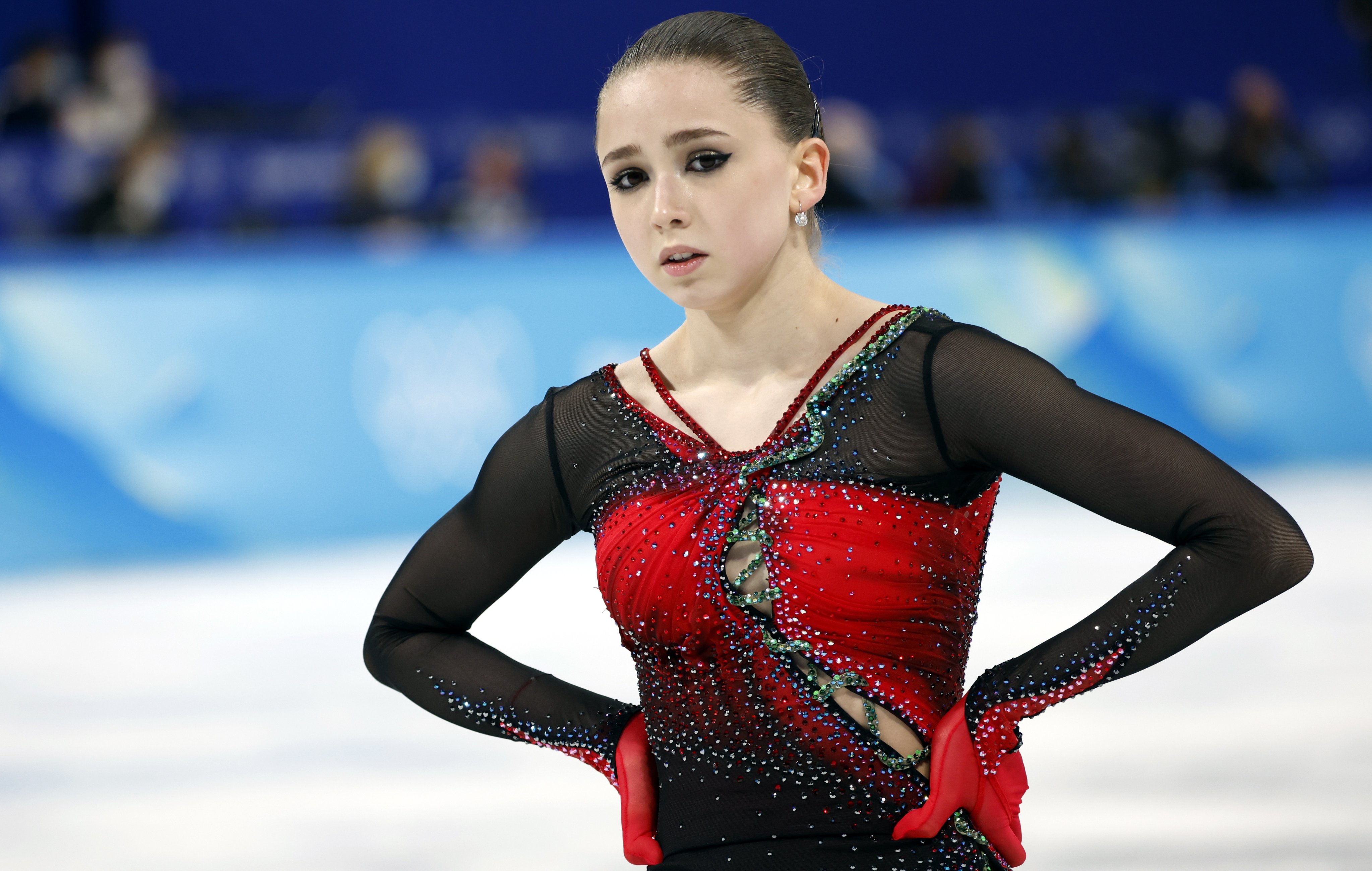 Russian figure skater Kamila Valieva at the 2022 Olympic Games in Beijing, China in 2022. Photo: EPA-EFE