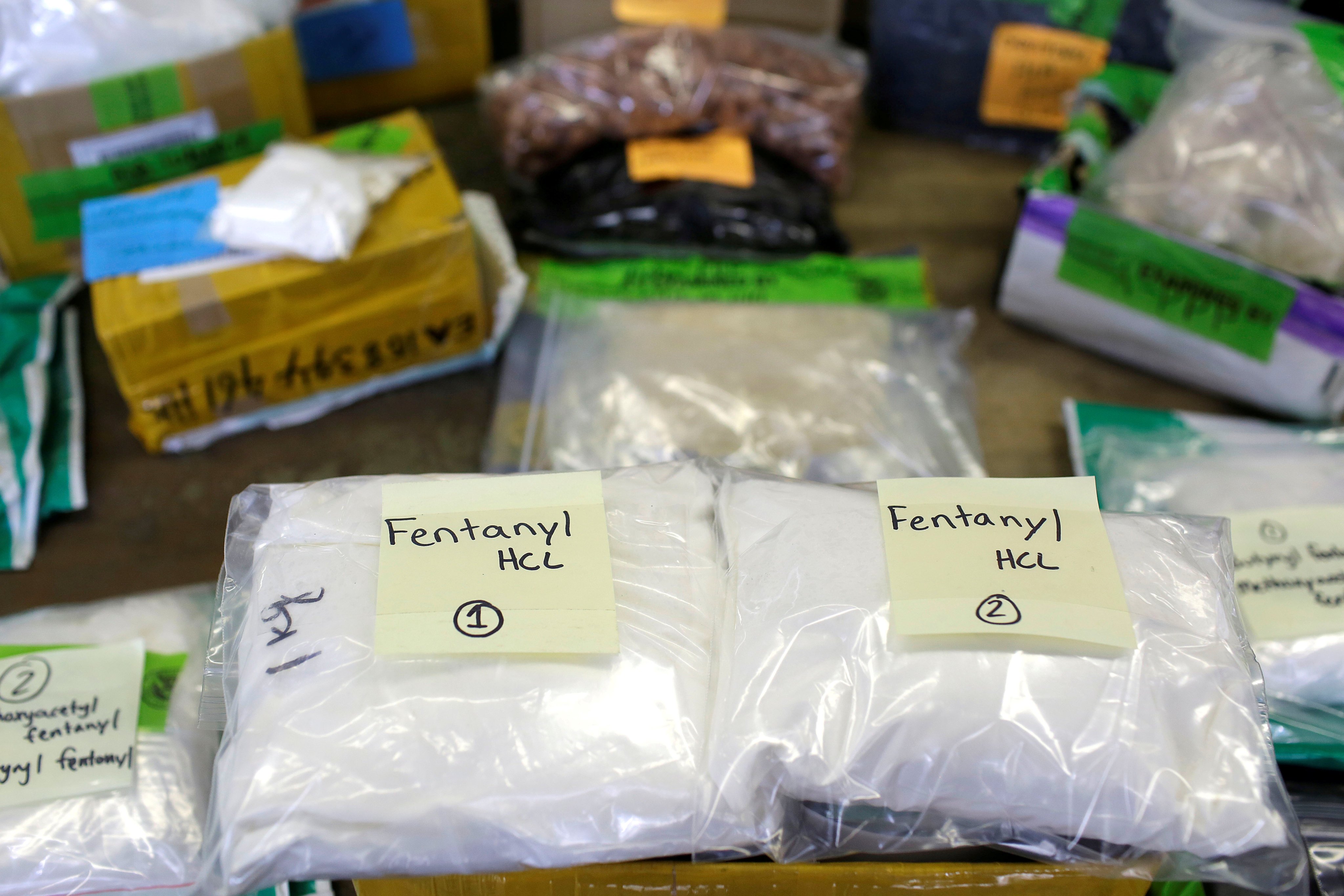 Synthetic opioids such as fentanyl are responsible for tens of thousands of deaths in the US each year. Photo: Reuters
