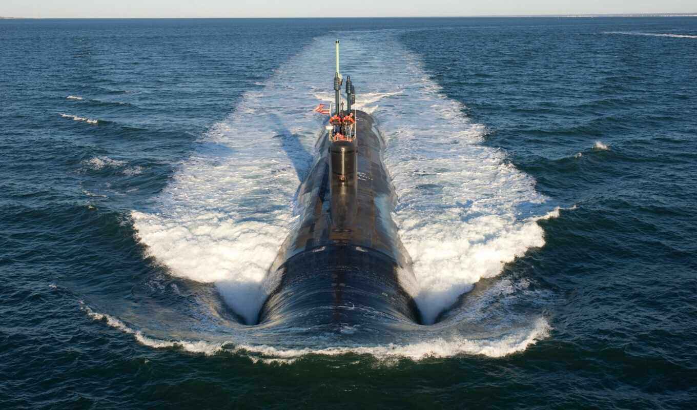 A Virginia-class nuclear-powered attack submarine of the type Australia is set to acquire under the Aukus pact. Photo: US Navy/Handout