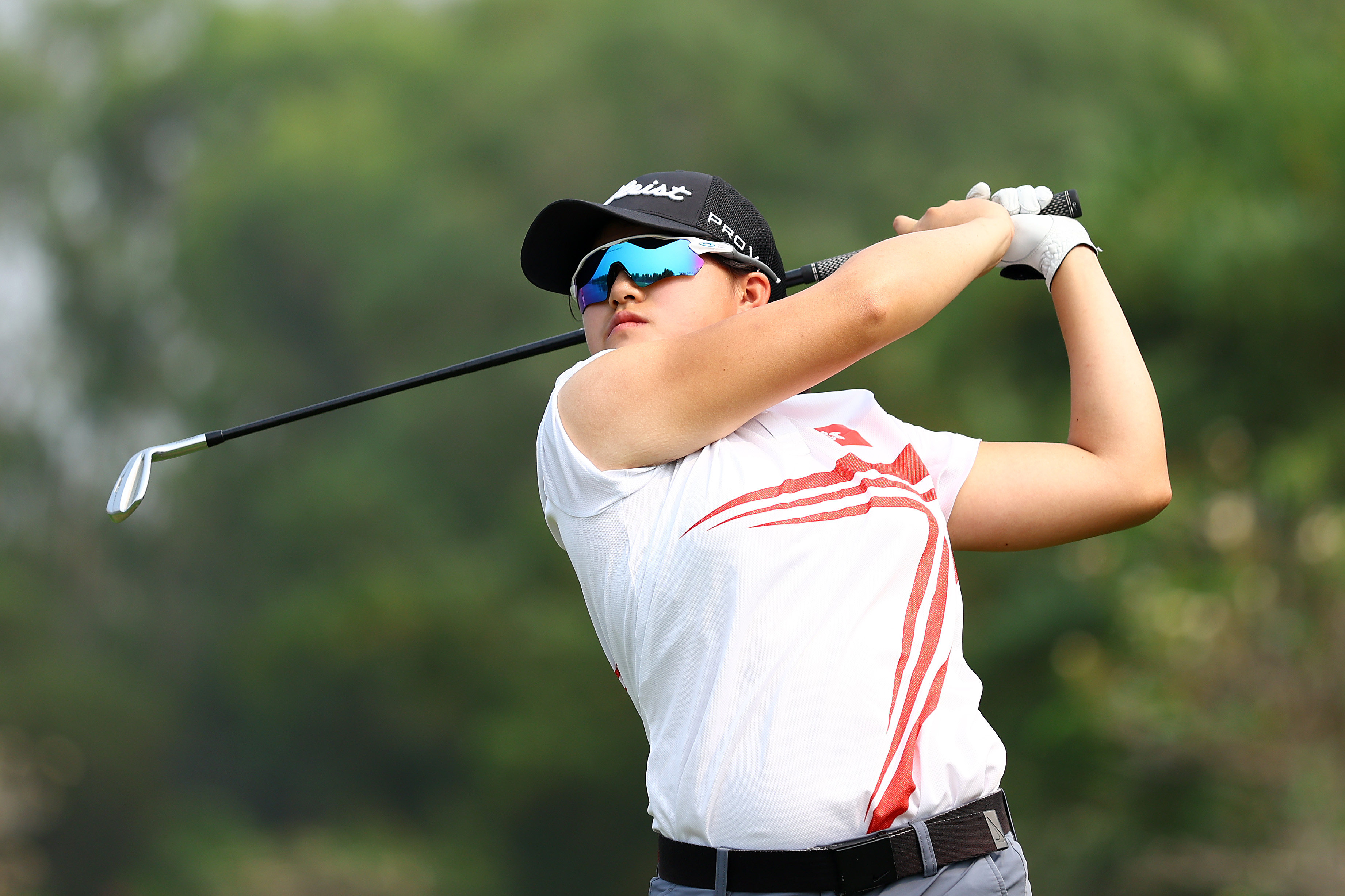 Sophie Han finished the first round of The Women’s Amateur Asia-Pacific Championship at two-under-par. Photo: Getty Images