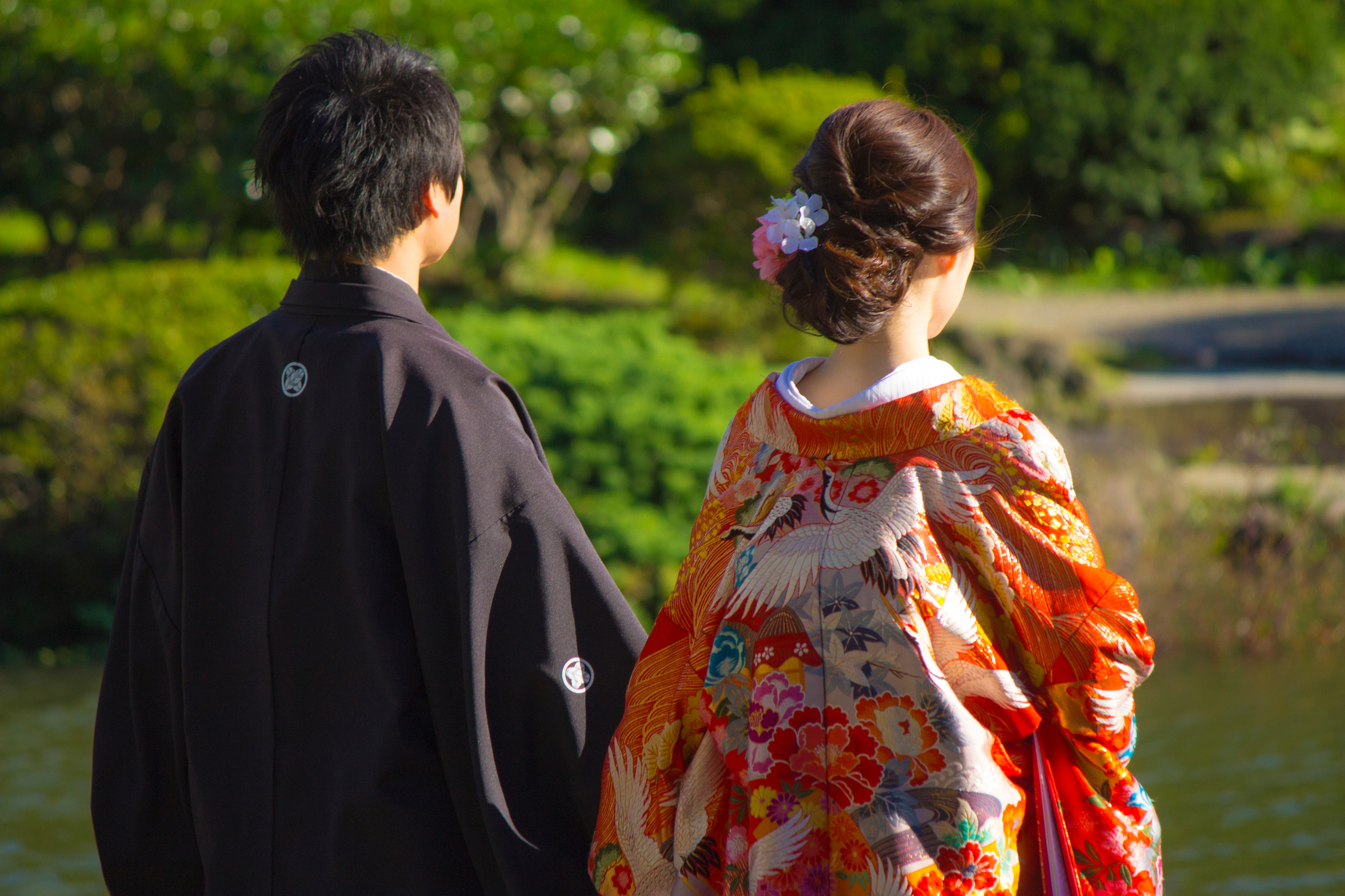 A young couple in Tokyo. Japan’s population, already in clear decline, is predicted to contract to 104.69 million in 2050. Photo: Shutterstock