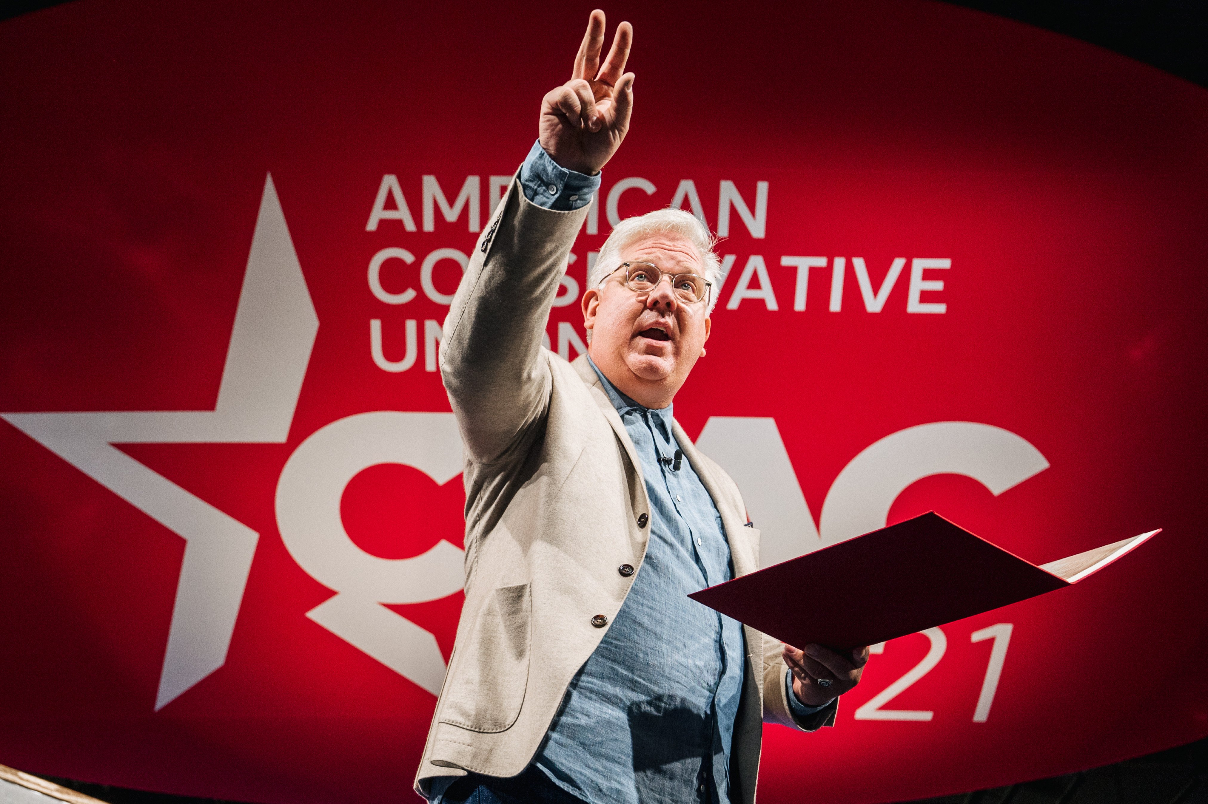 American conservative TV and radio host Glenn Beck has gradually accumulated his US$200 million fortune over the years. Photo: Getty Images