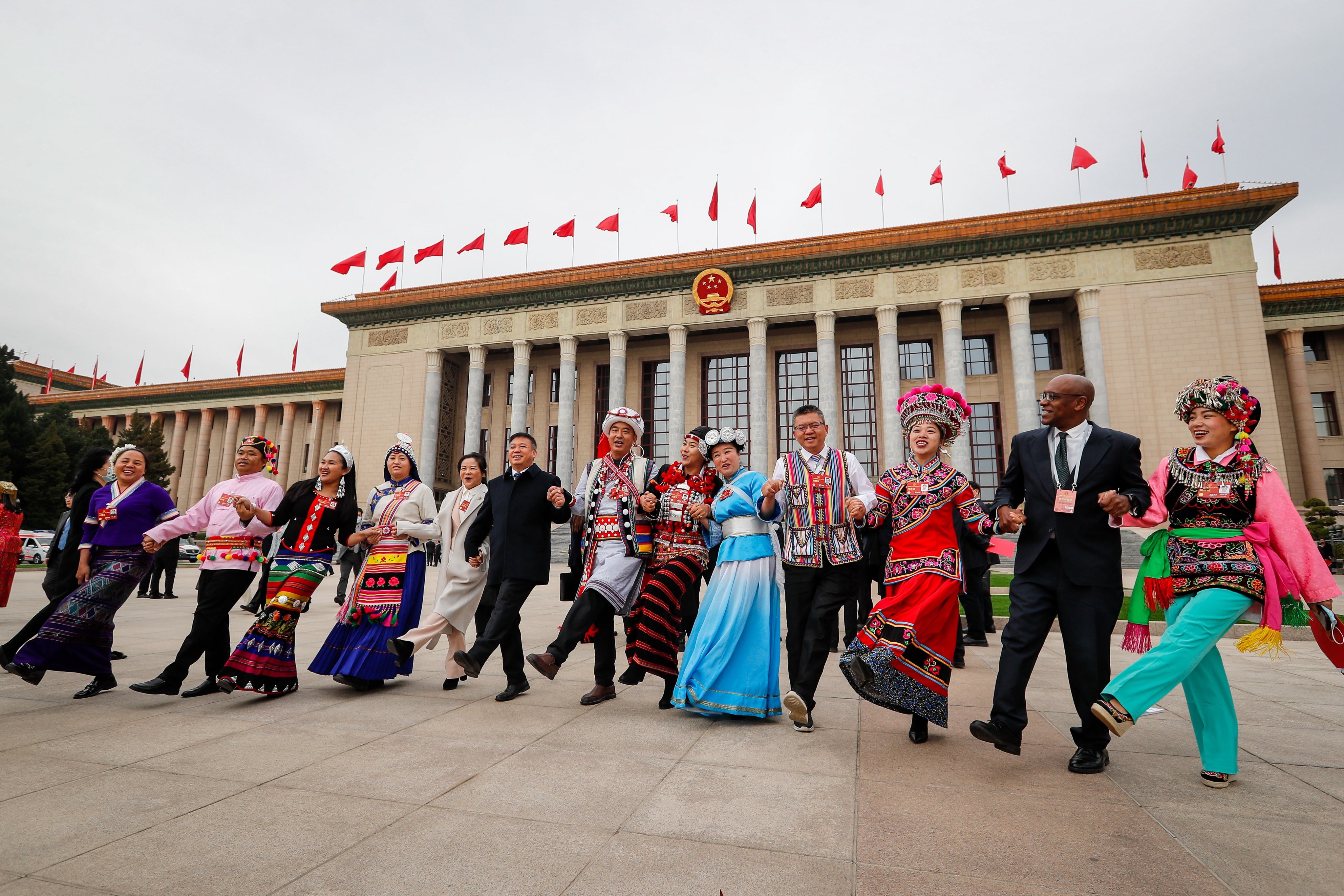 In an article calling for greater control of discussion around China’s ethnic minority groups, the National Ethnic Affairs Commission has also urged more resources to be put into art to foster better connection with Chinese culture. Photo: EPA-EFE