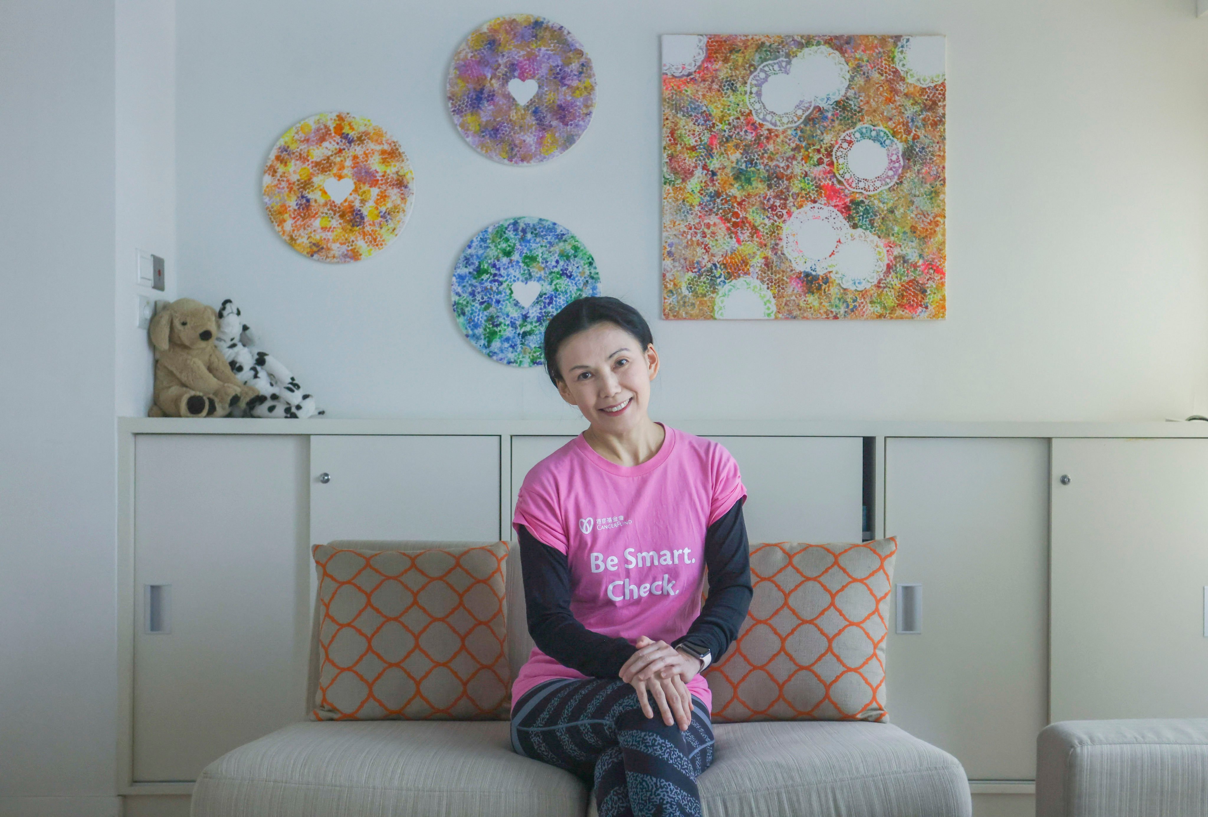 Chang Hsiu-yun, a Pilates instructor at the Hong Kong Cancer Fund, at one of the fund’s support centres in Kwai Chung. The cancer survivor and a doctor give their advice on how to deal with a cancer diagnosis. Photo: Jonathan Wong