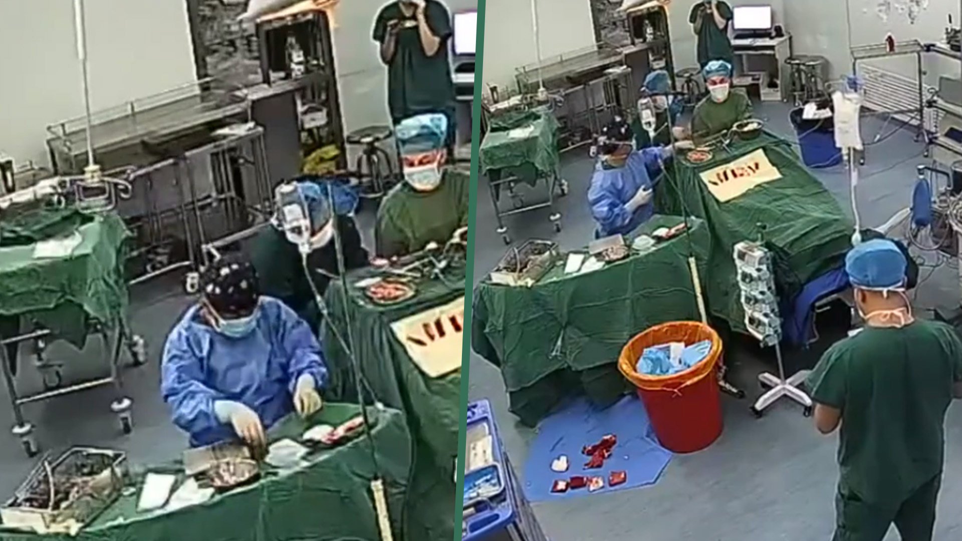 Mainland social media has been filled with praise for a doctor and his team in China who completed brain surgery on a patient despite being caught up in a powerful earthquake. Photo: SCMP composite/Baidu