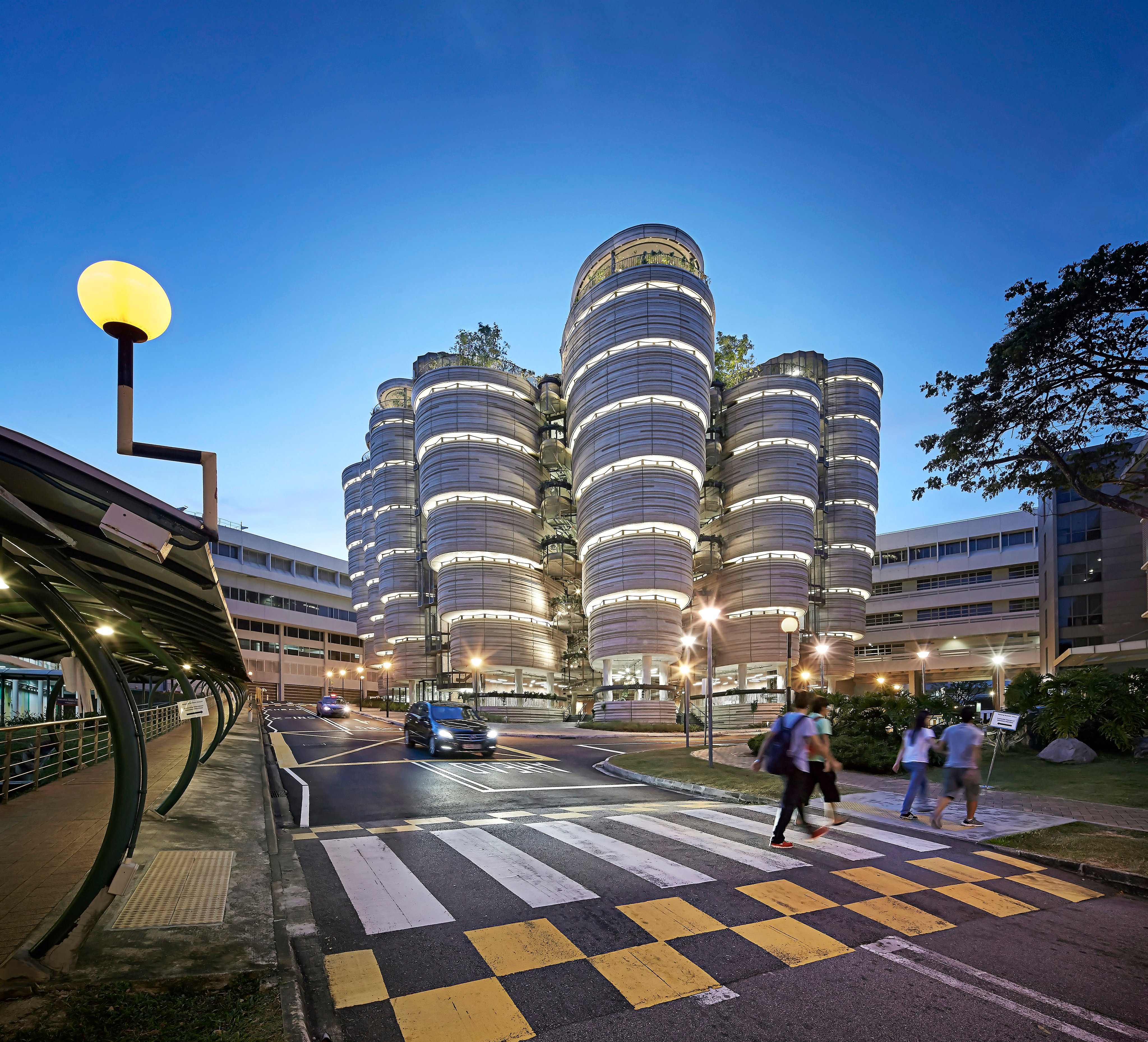The Hive learning hub at Nanyang Technological University in Singapore. Photo: Universal Images Group via Getty Images