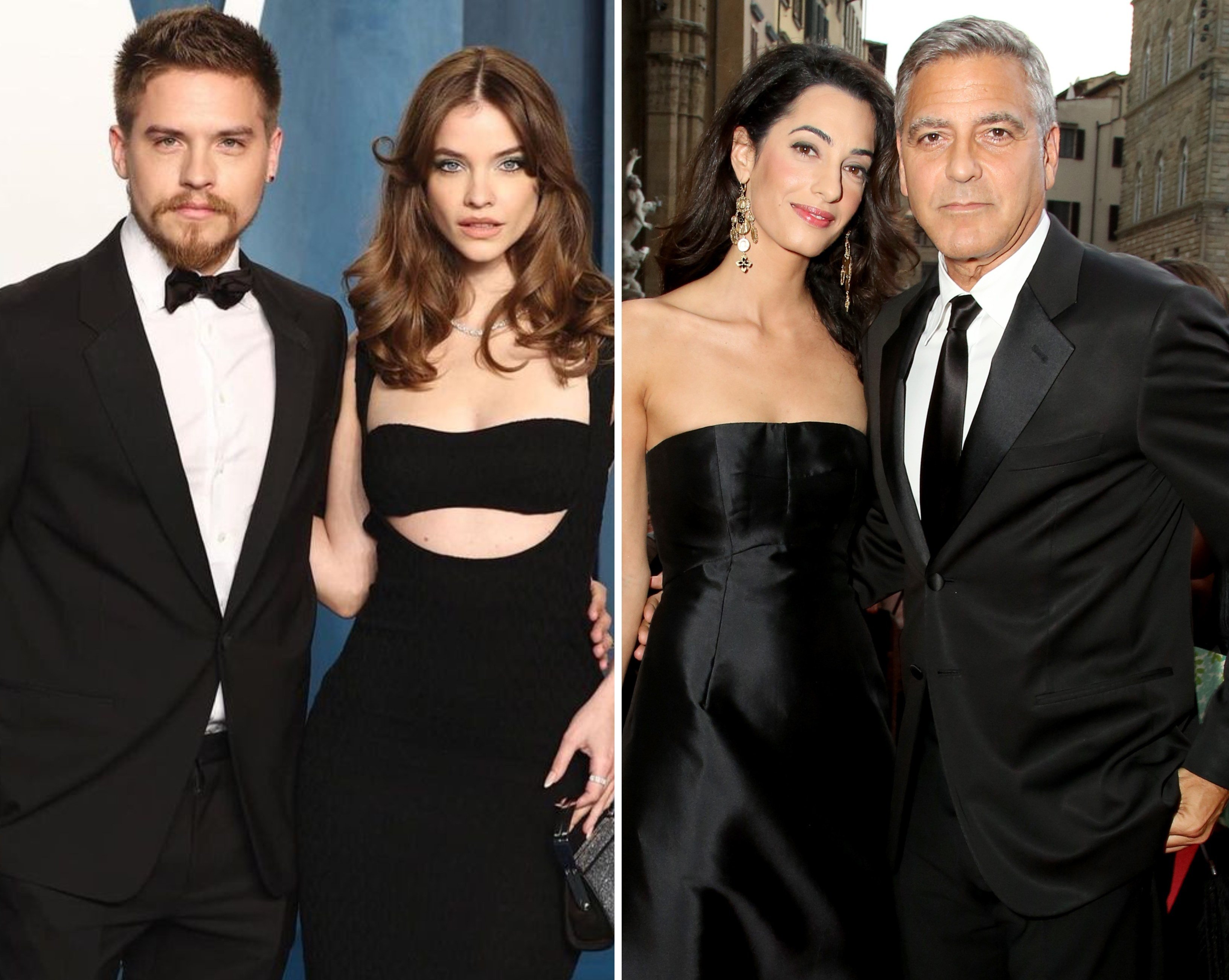 Dylan Sprouse and Barbara Palvin, George and Amal Clooney – and which other Hollywood couples have adorable meet-cutes? Photo: Getty Images