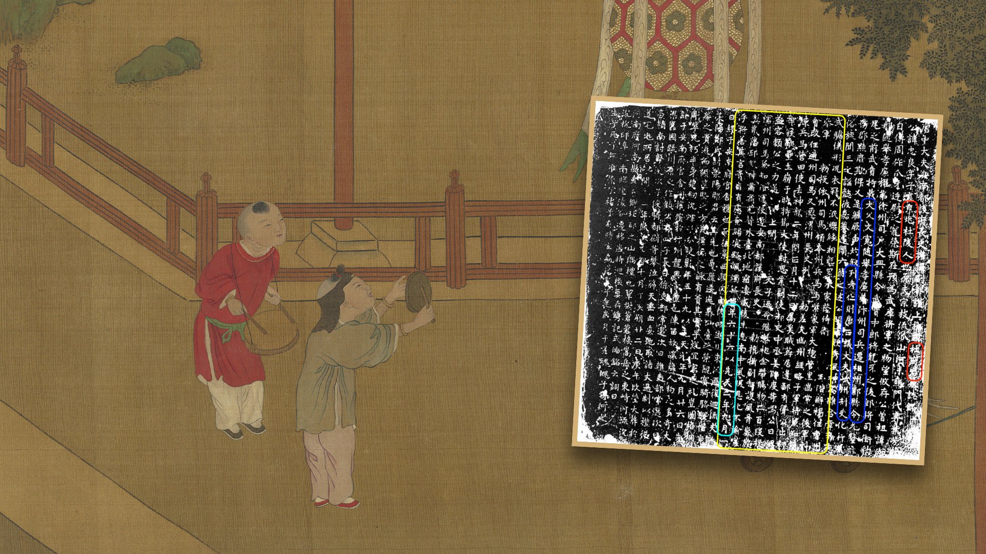 New research has revealed that a medieval  examination taken in 
Tang-era China helped encourage social mobility. Photo: SCMP composite/pnas.org/npm.edu.tw
