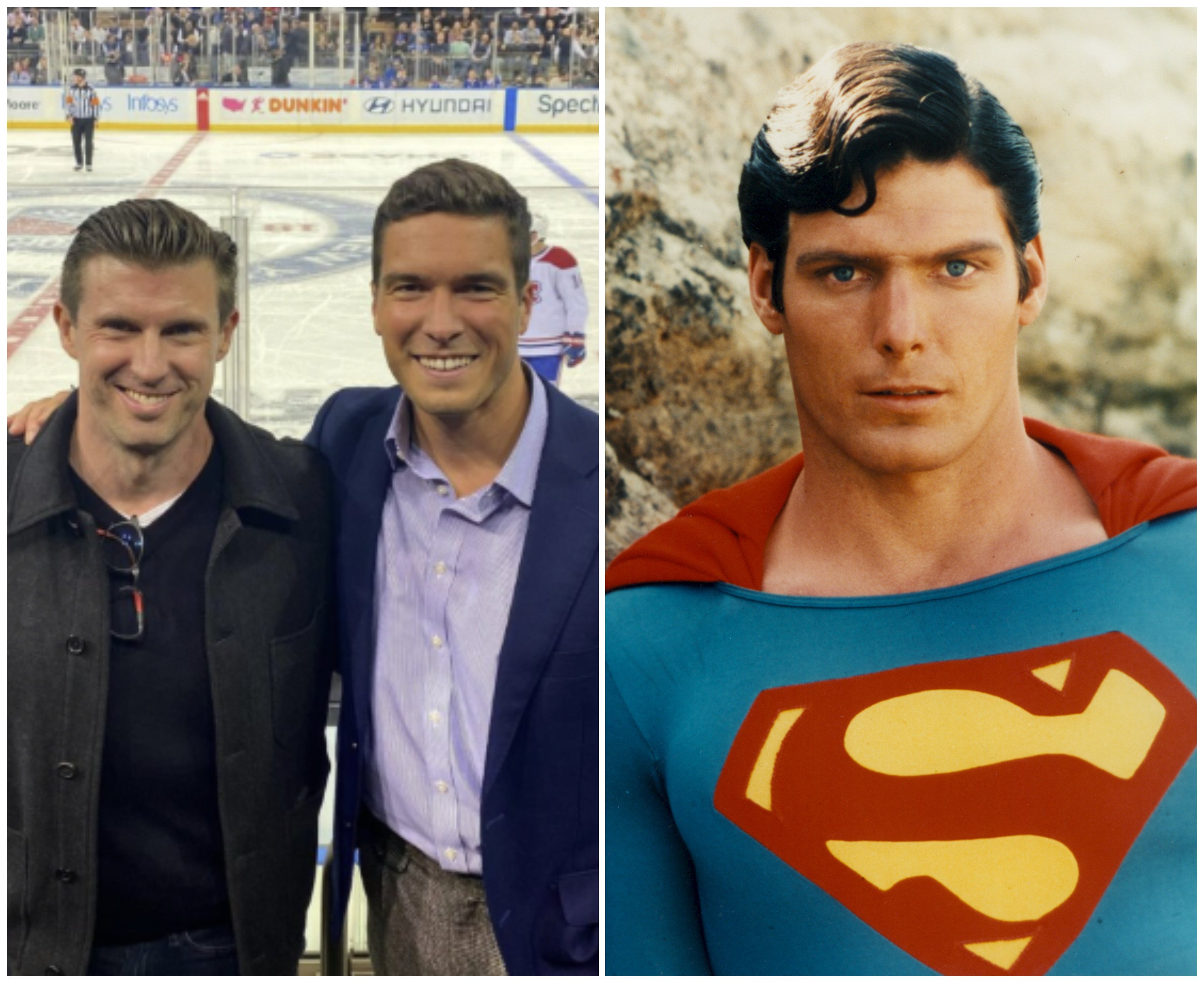 Christopher Reeve’s (right) sons, Matthew and Will (left). Photos: @willreeve_/Instagram, @tntdrama/X