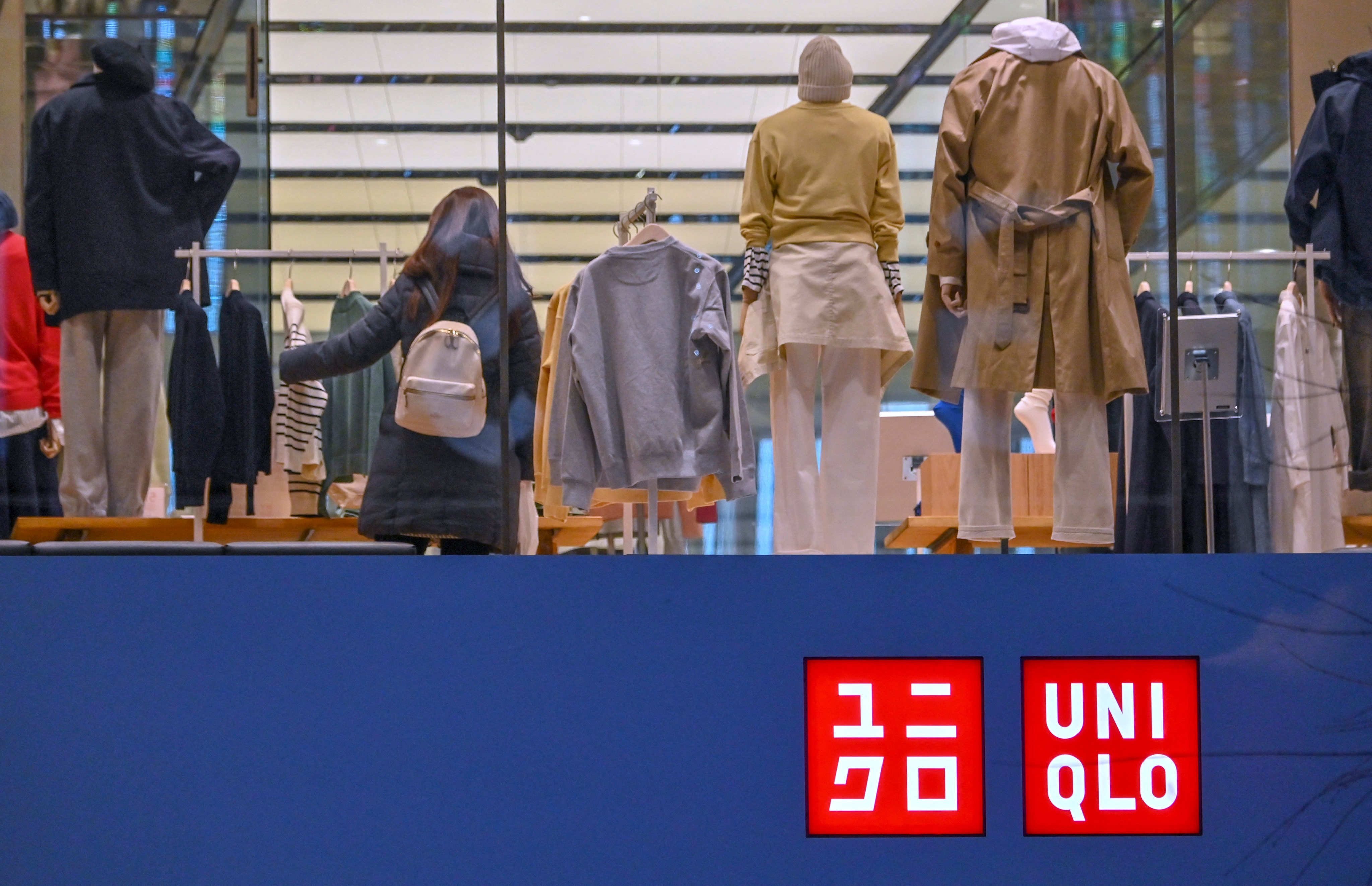 A Uniqlo store in Tokyo. Police arrested four Vietnamese nationals who arrived in Japan in September and were allegedly tasked with stealing from multiple Uniqlo outlets. Photo: AFP