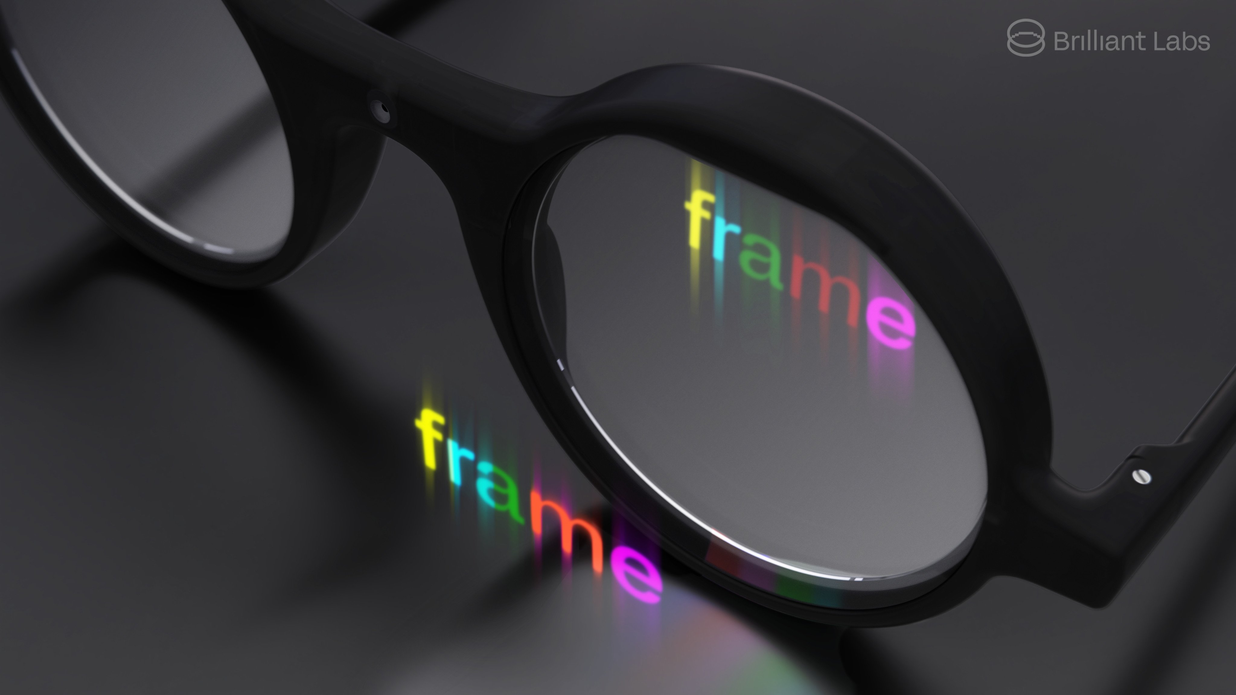 Brilliant Labs has announced its first pair of smart glasses, called Frame, which relies on generative artificial intelligence as its main selling point. Photo: Brilliant Labs