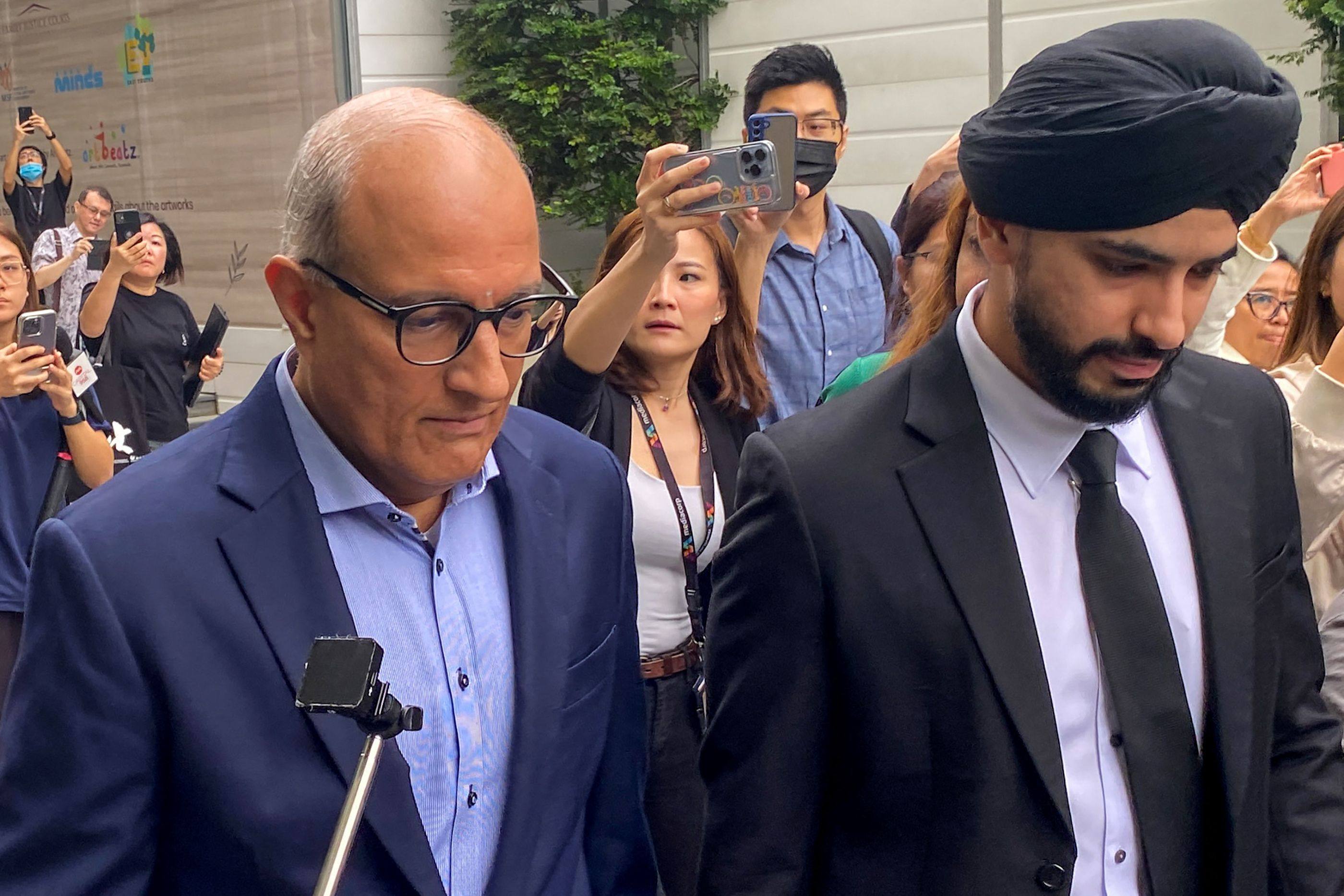 Singapore’s Minister for Transport and Minister-in-charge for Trade Relations S. Iswaran is charged with 27 offences in a corruption probe that has also ensnared a billionaire hotel tycoon. Photo: AFP