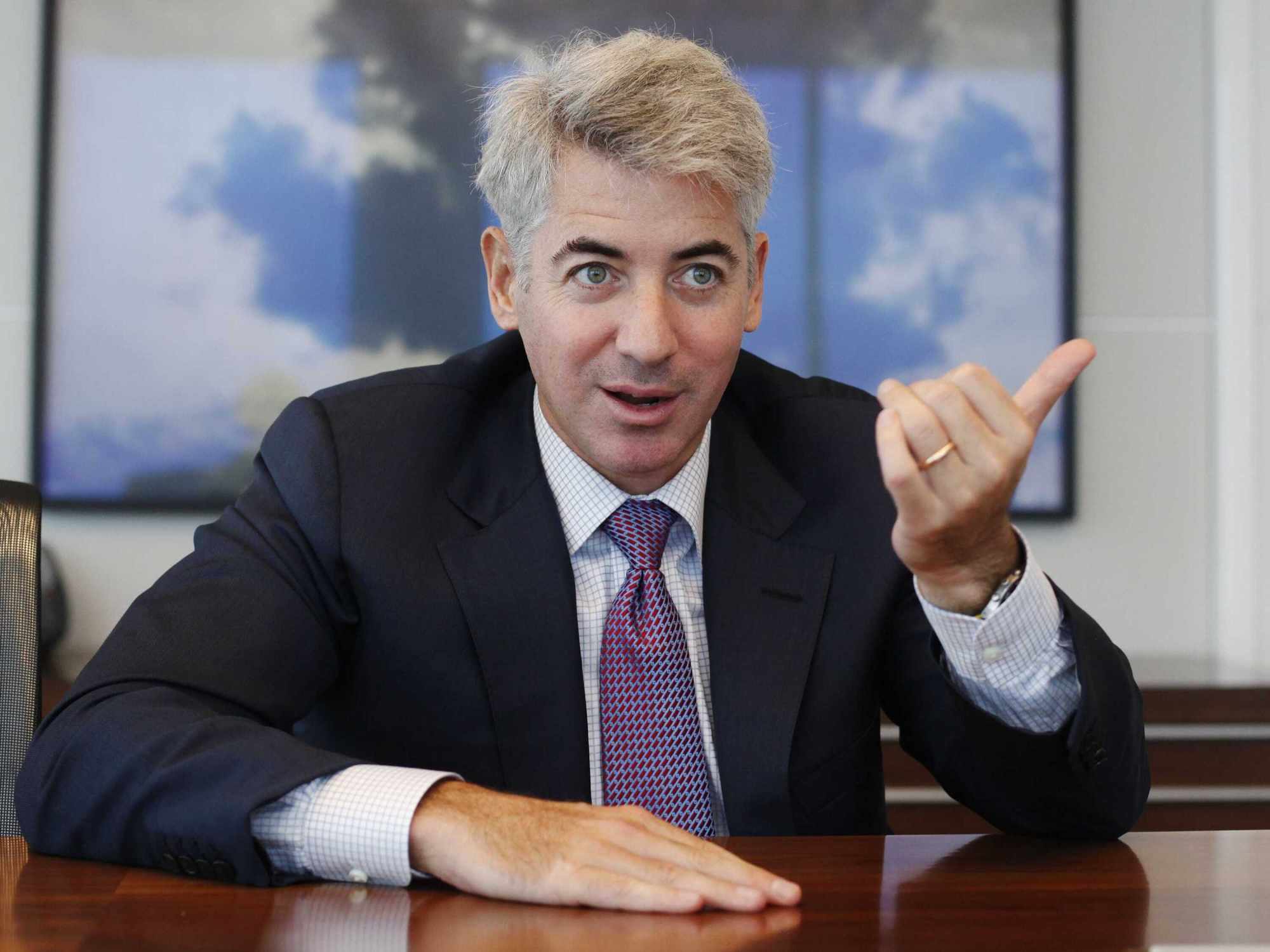 Bill Ackman has led a high-profile fight against three schools amid the war in Gaza. Photo: @thekarlkaufman/X