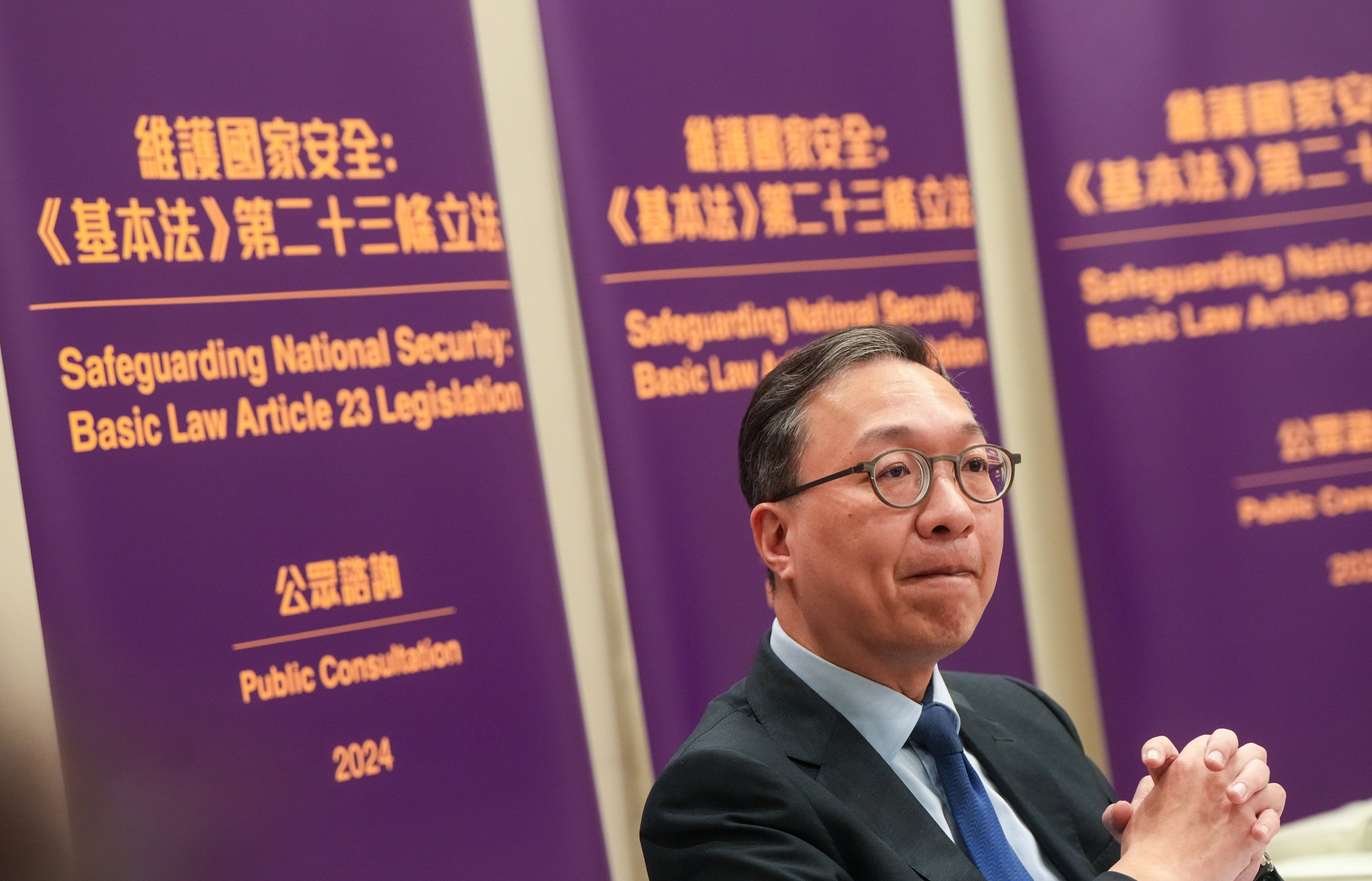 Secretary for Justice Paul Lam says one month is long enough for the public consultation. Photo: Sam Tsang