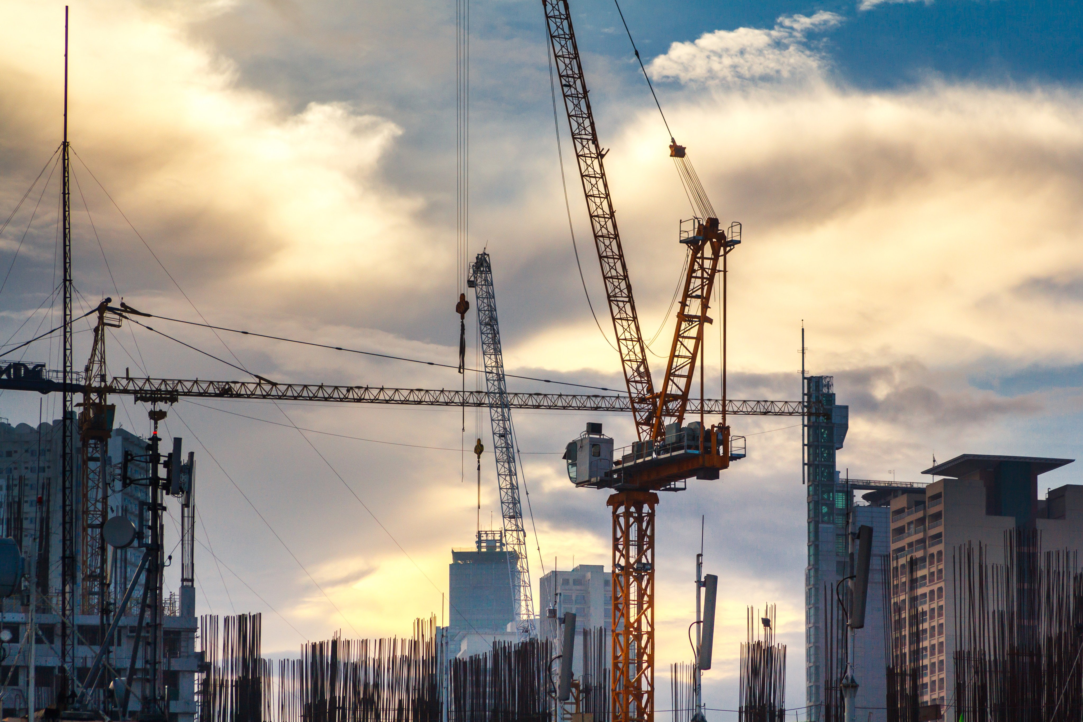 Building - Activity, Construction Frame, Construction Industry, Construction Site. Photo: Getty Images