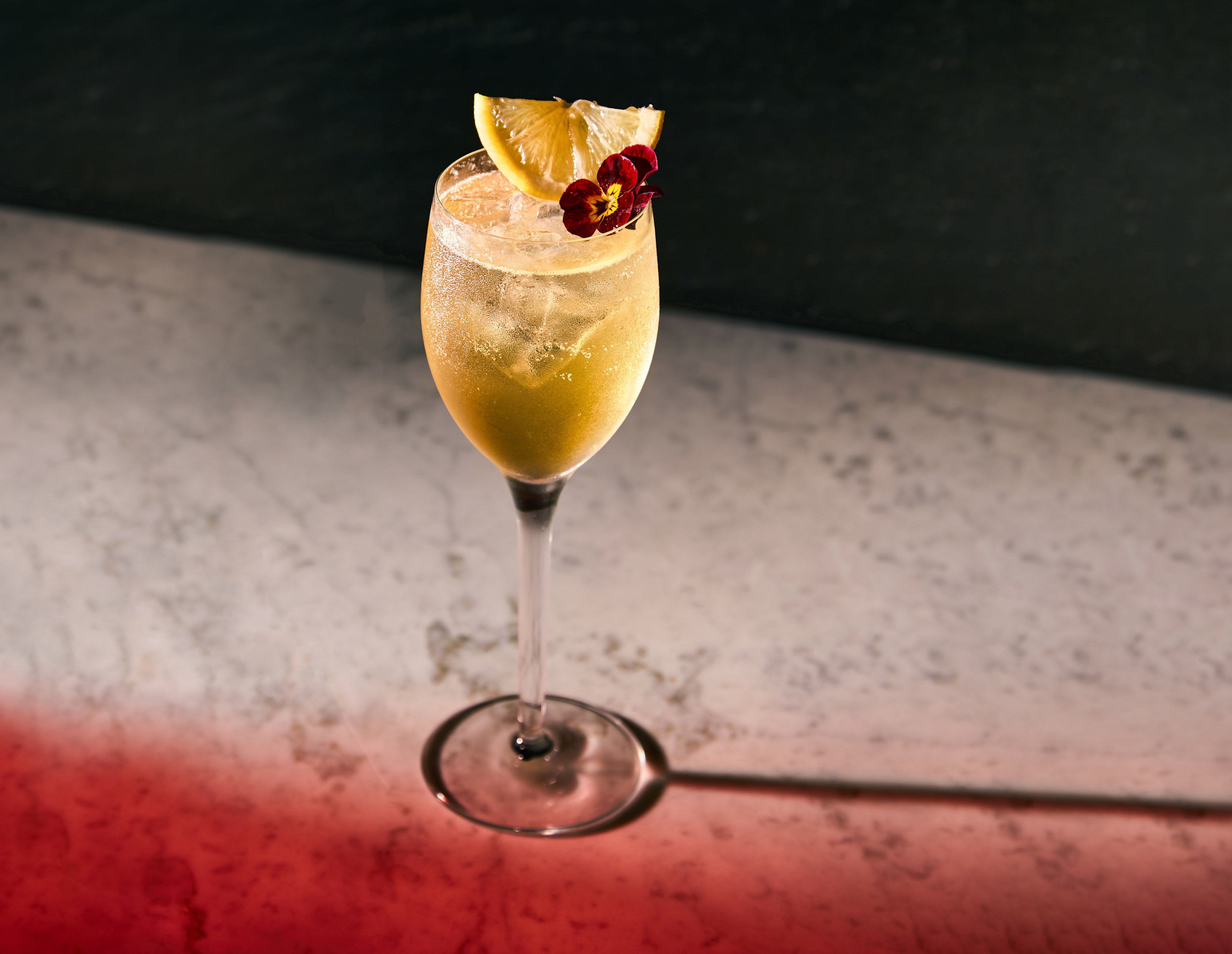 Sparkling hojicha tea takes centre stage in the Saicho Sherry Sling, a take on the Singapore classic and one of six Year of the Dragon-inspired cocktails to spice up your Lunar New Year celebrations. Photo: Saicho