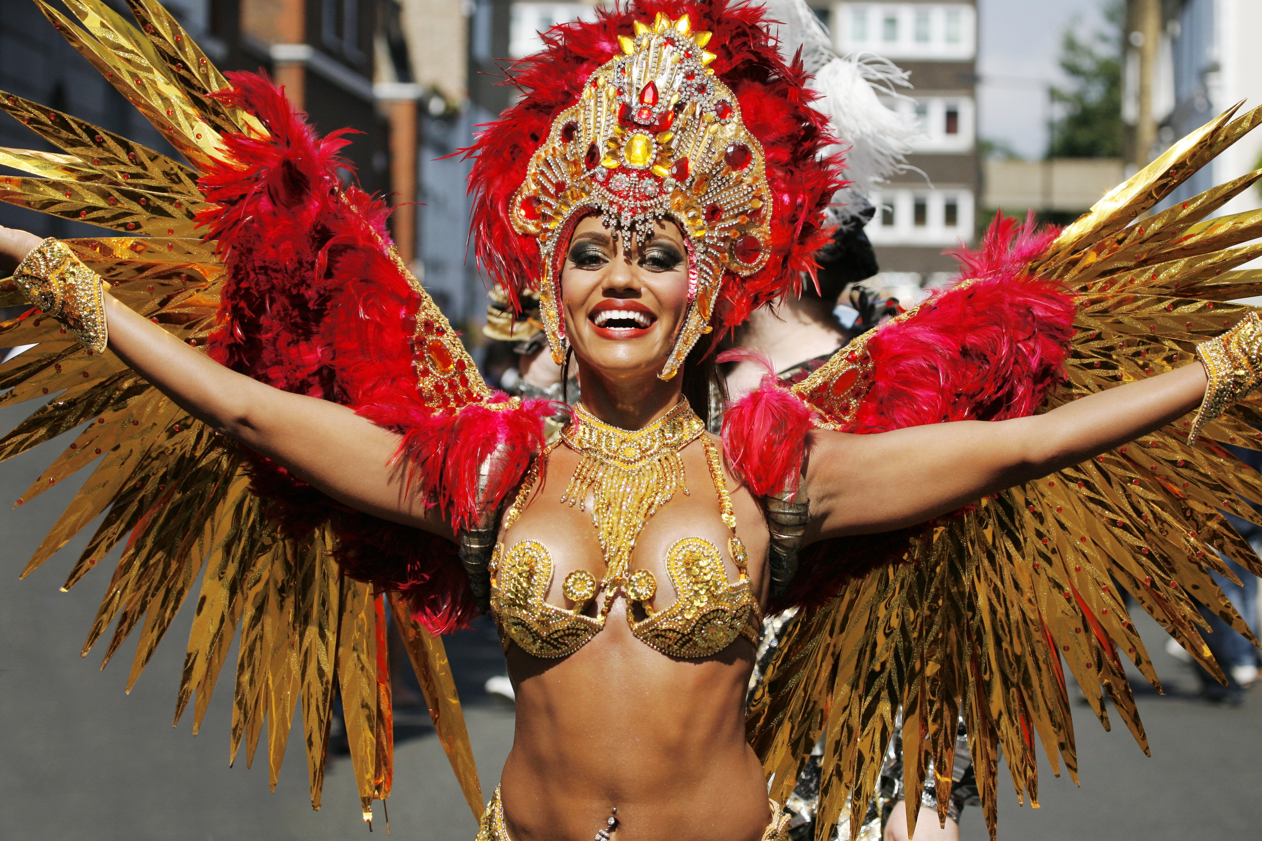 Bra Carnival of Rio or Venice or Oriental. Party Costume 