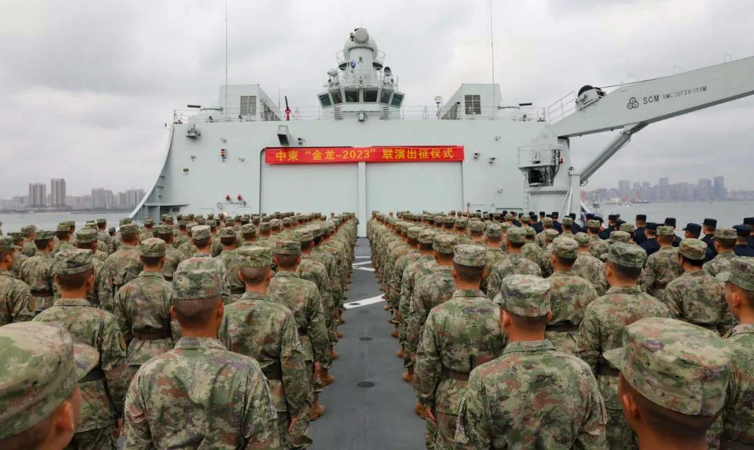 Deck carriers could help the People’s Liberation Army to address its shortcomings in transporting troops and equipment in large-scale operations. Photo: Handout